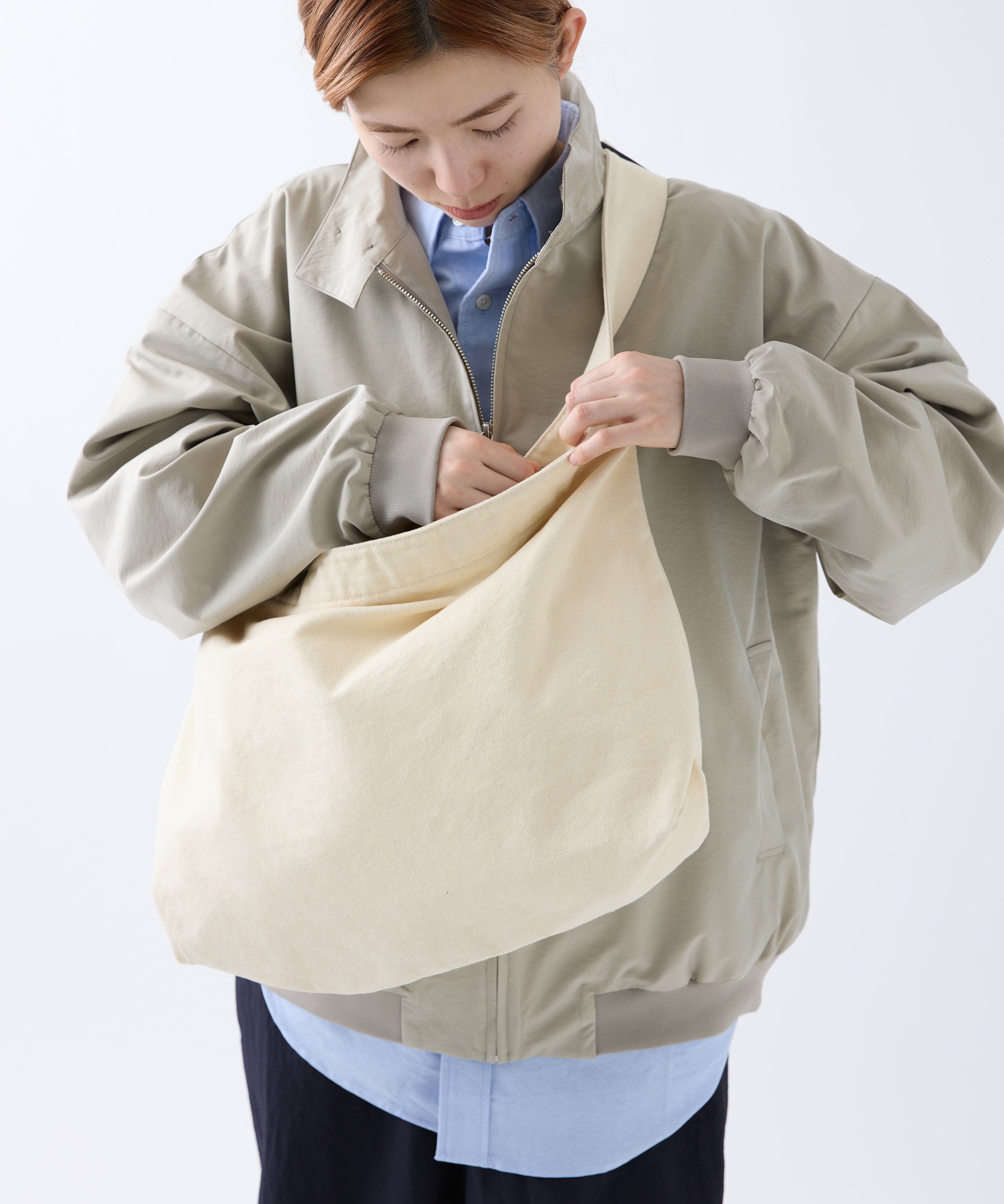 canvas shoulder bag