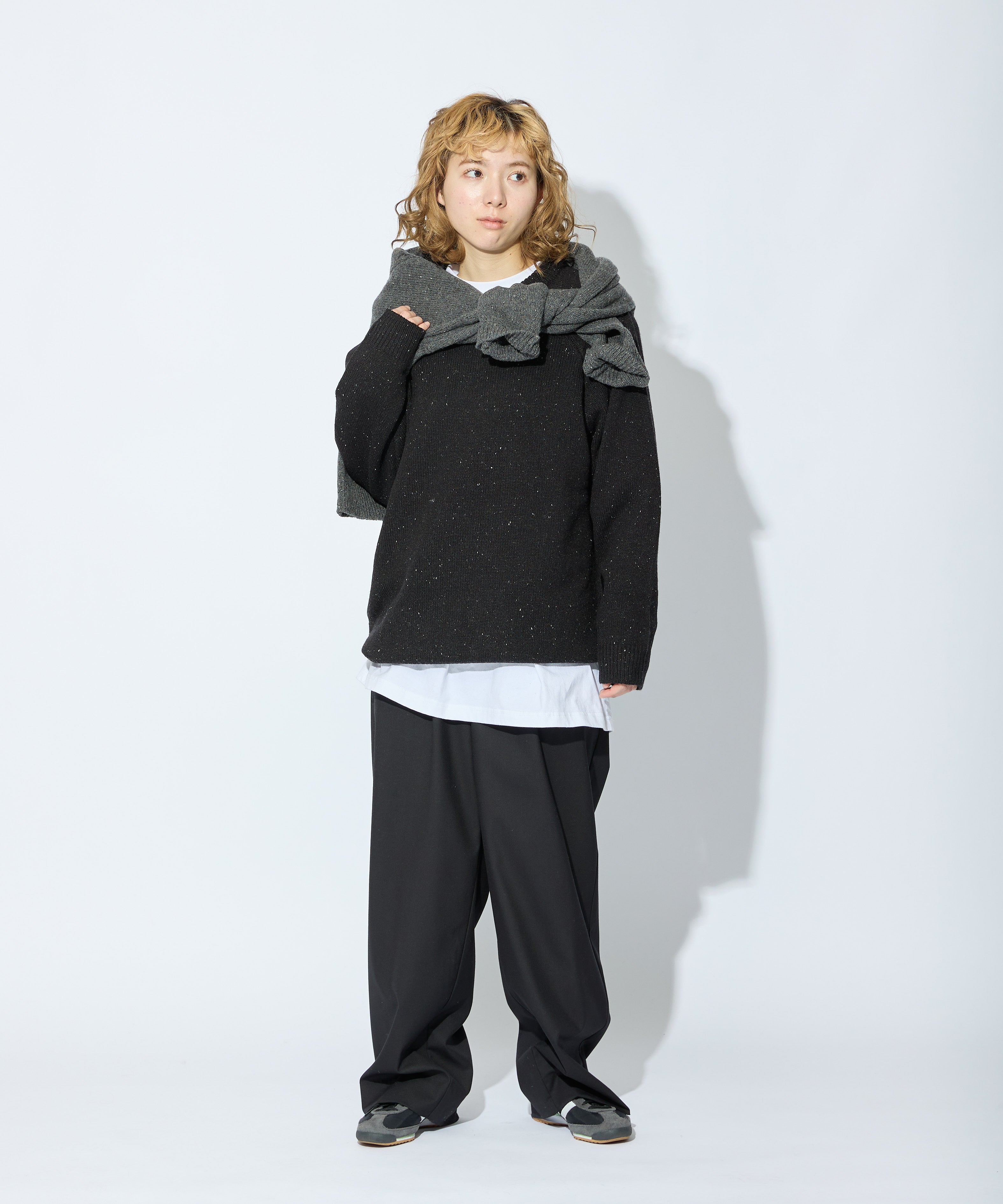 WOOL CREWNECK KNIT