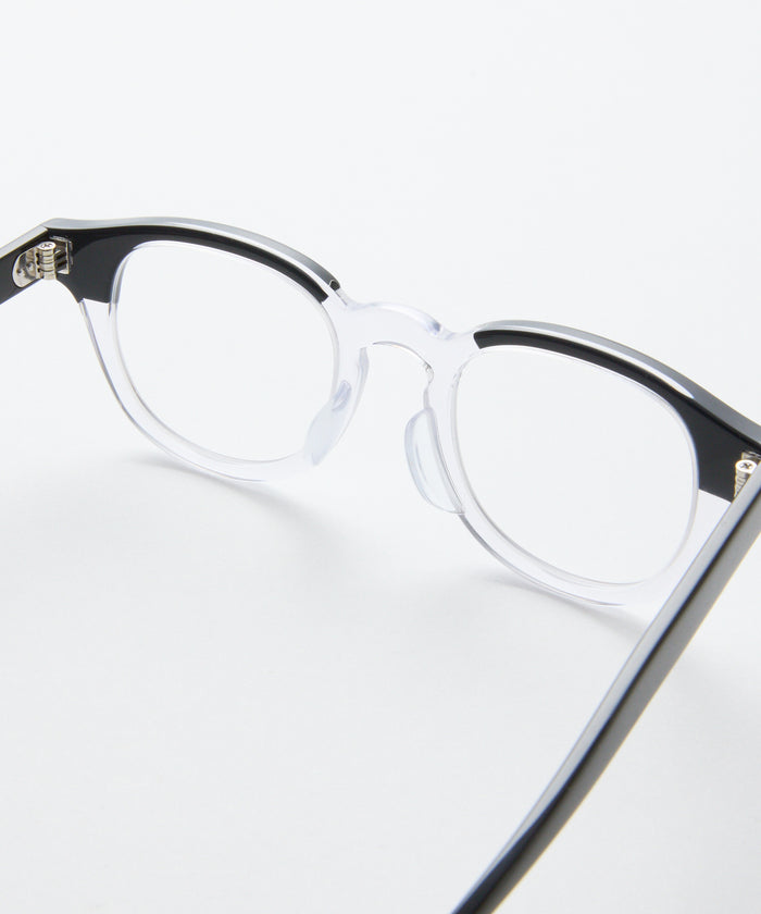 KANEKO OPTICAL × meltum EYEWEAR BLACK×CLEAR