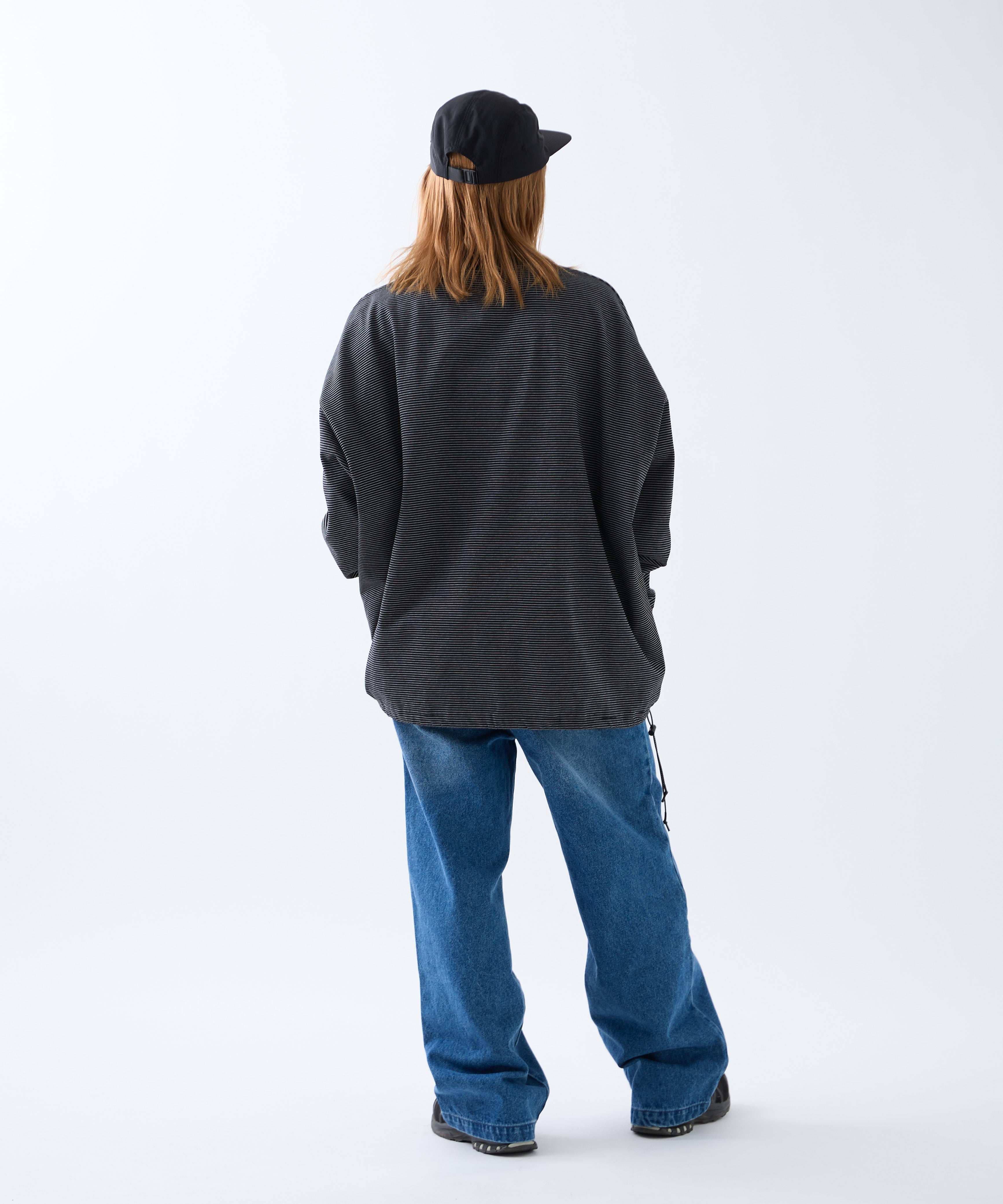 BORDER BALLOON TEE L/S