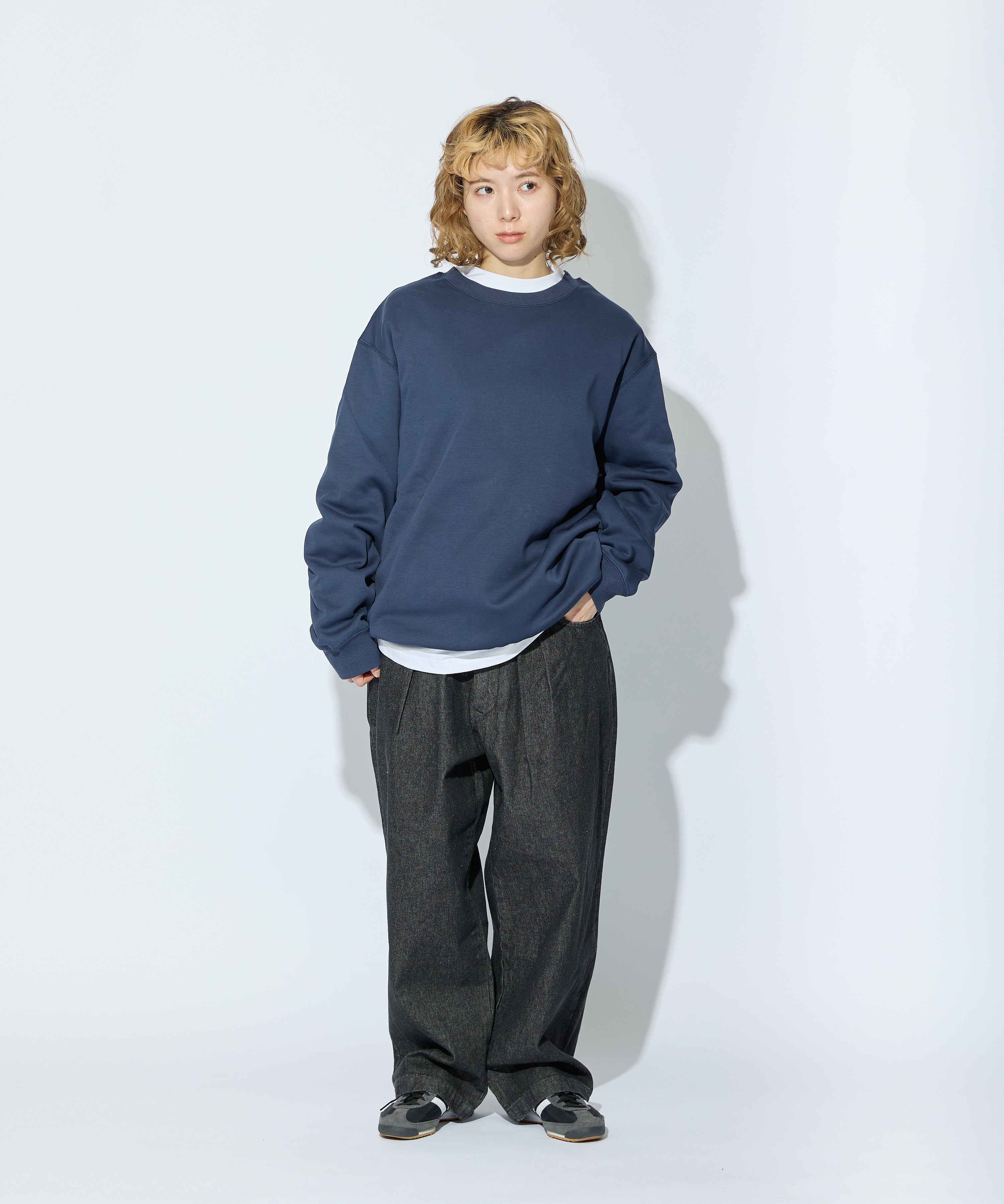 2TUCK TAPERED DENIM