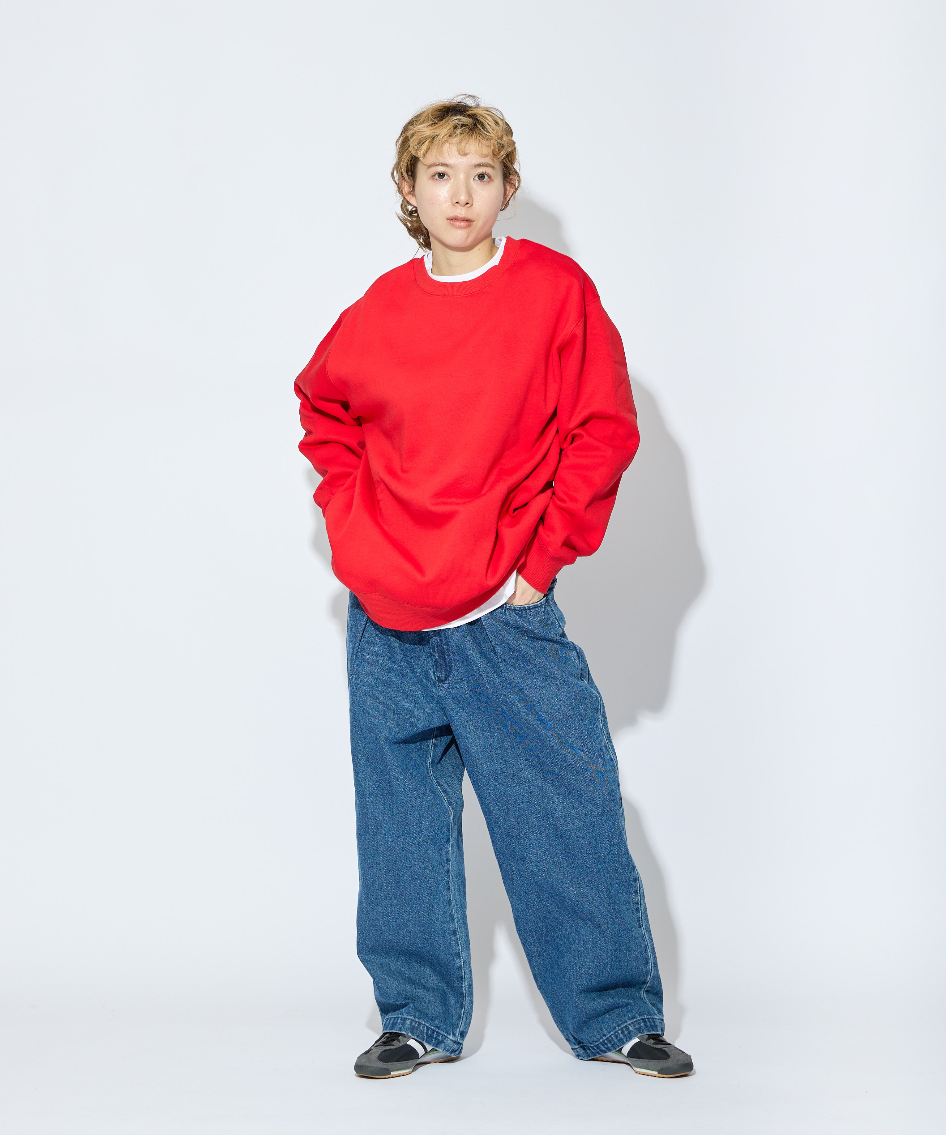 2TUCK TAPERED DENIM
