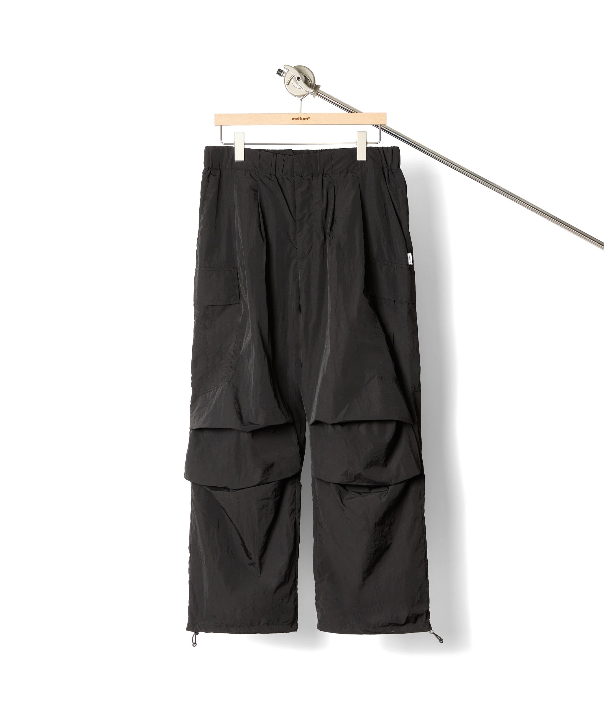 ALL-ROUND CARGO STRING PANTS【BLACK】