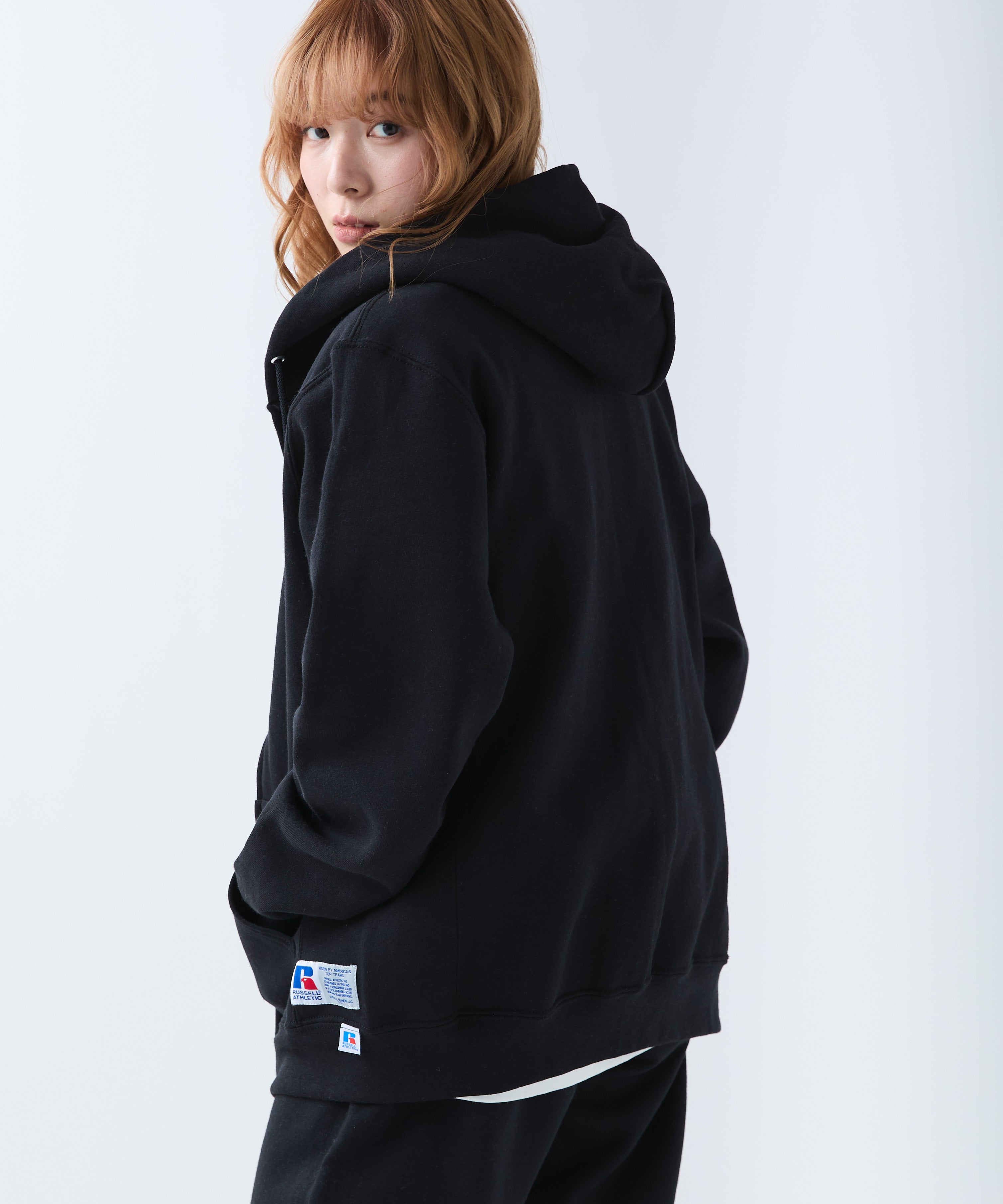 ×RUSSELL ATHLETIC STANDARD ZIP HOODIE