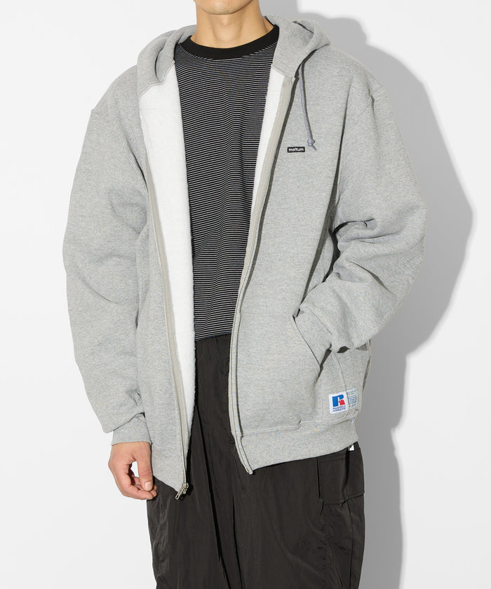 ×RUSSELL ATHLETIC STANDARD ZIP HOODIE