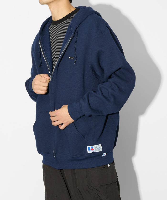 ×RUSSELL ATHLETIC STANDARD ZIP HOODIE