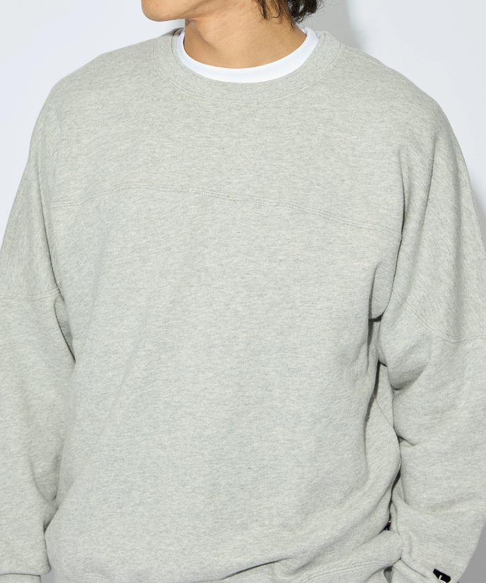 ×RUSSELL ATHLETIC "HIGH COTTON" CAP SHOULDER SWEATSHIRT