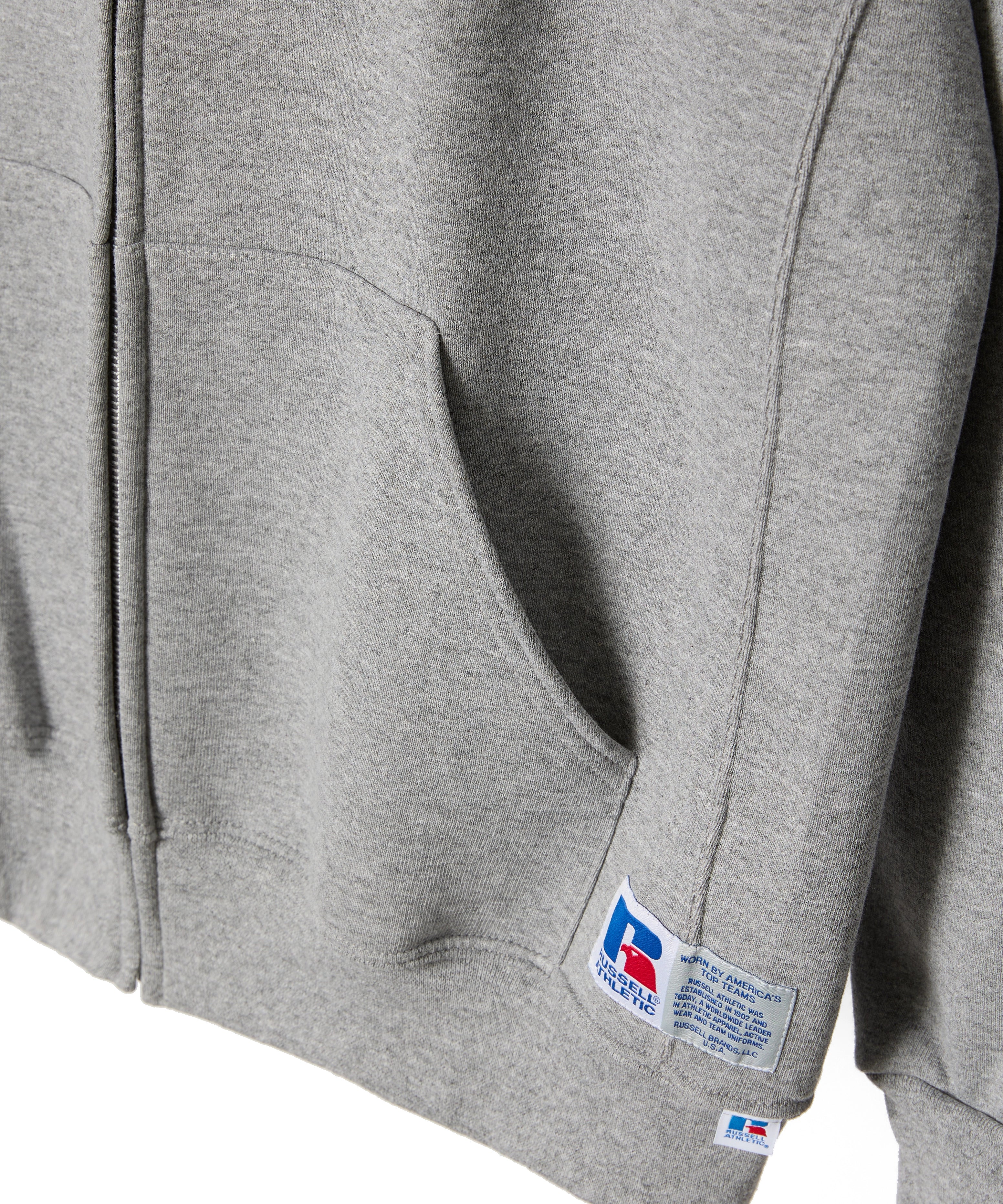 ×RUSSELL ATHLETIC STANDARD ZIP HOODIE
