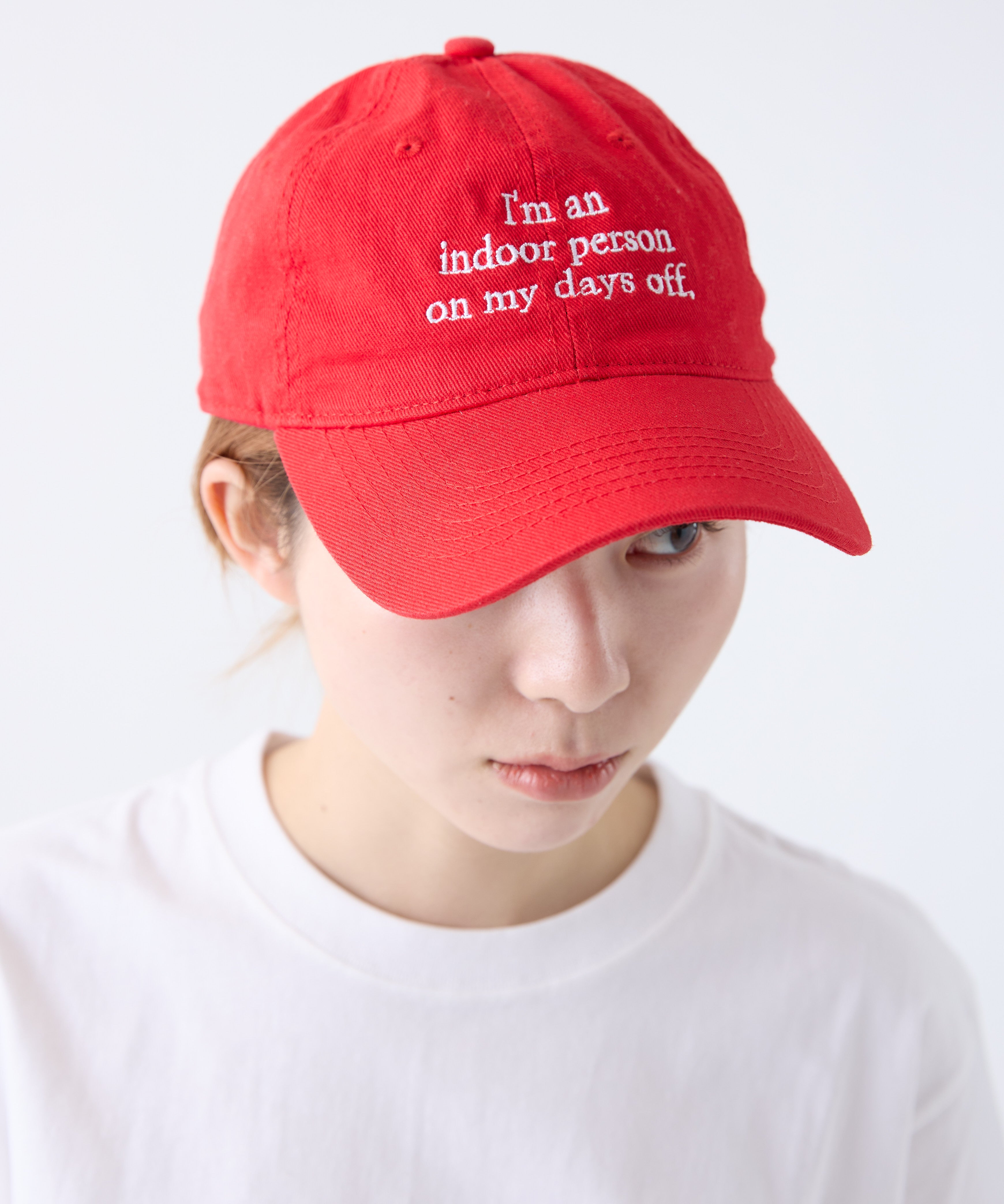 Indoor person Cap