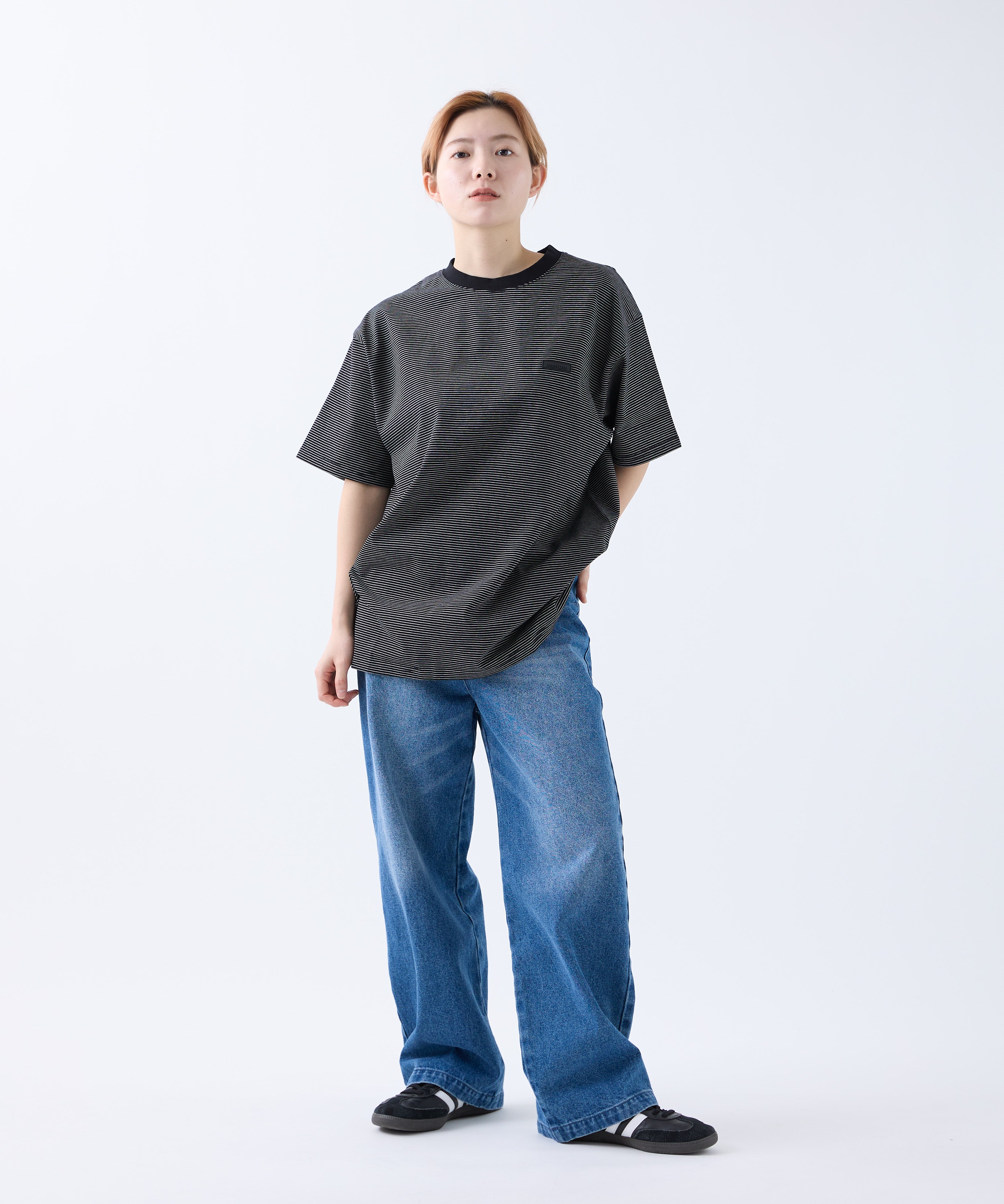 BORDER S/S T-SHIRT