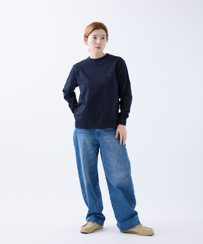 橡胶标签 T 恤 L/S