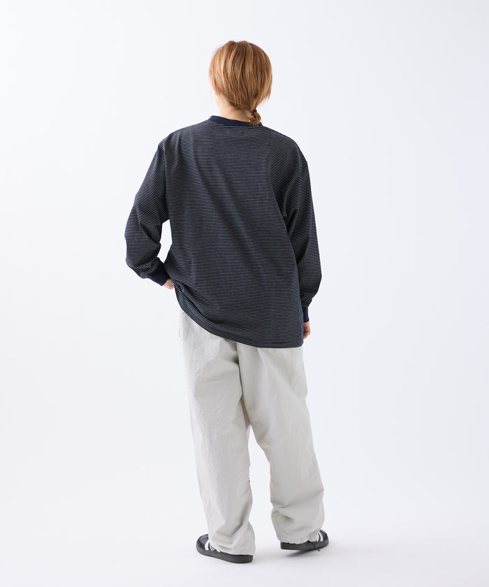 BORDER L/S T-SHIRT