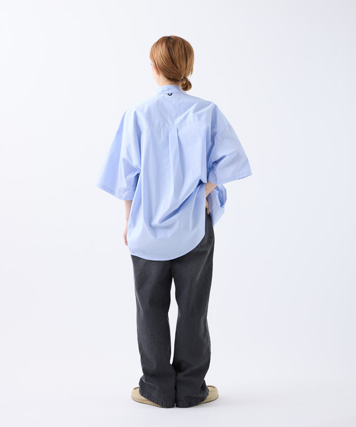 LOOSE STRIPE SHIRT S/S