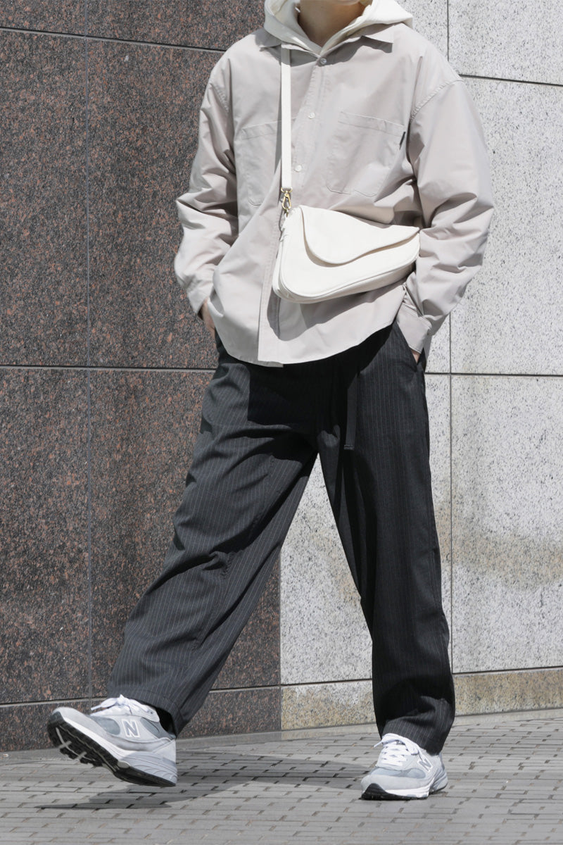 WIDE STRIPE TROUSERS