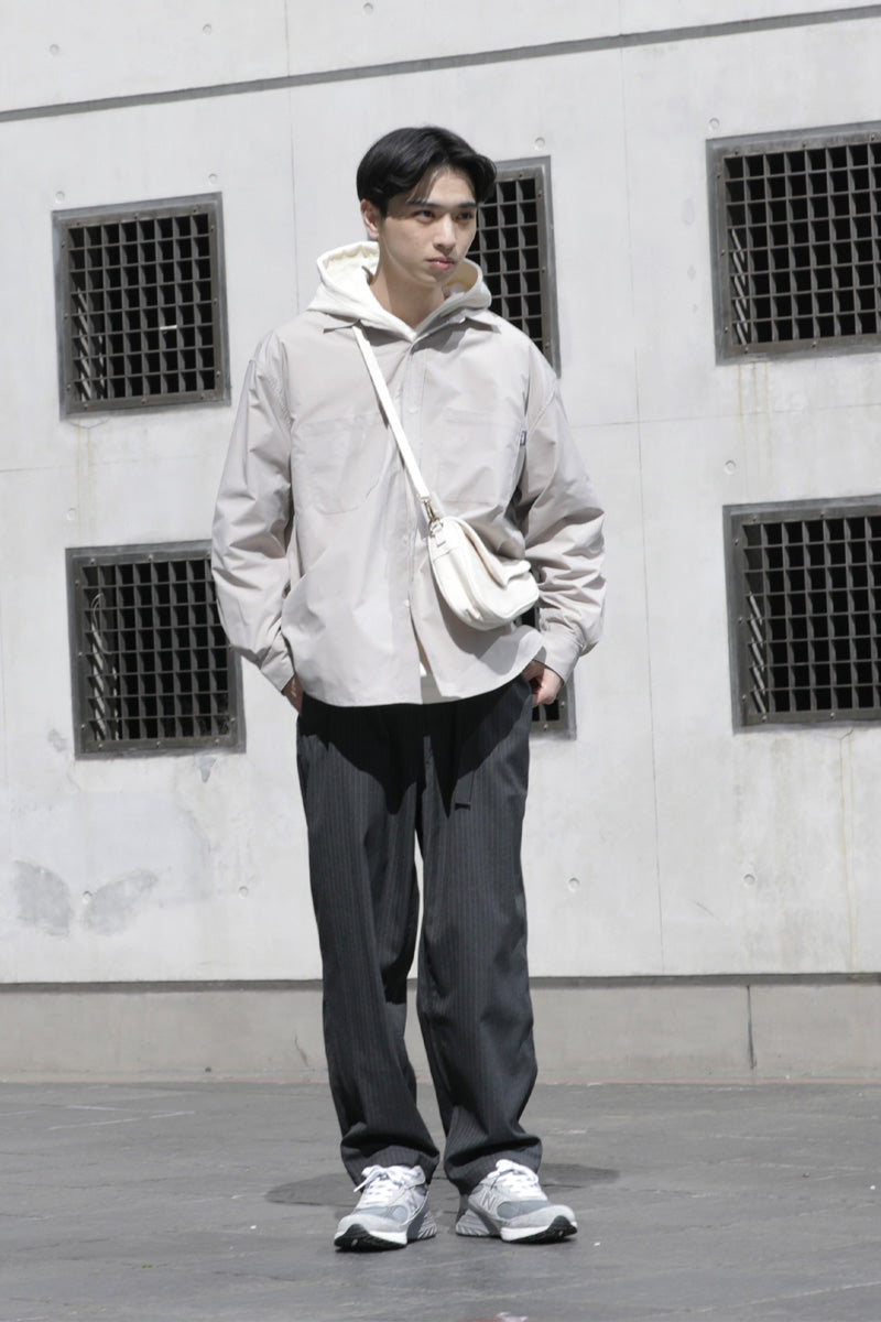 WIDE STRIPE TROUSERS