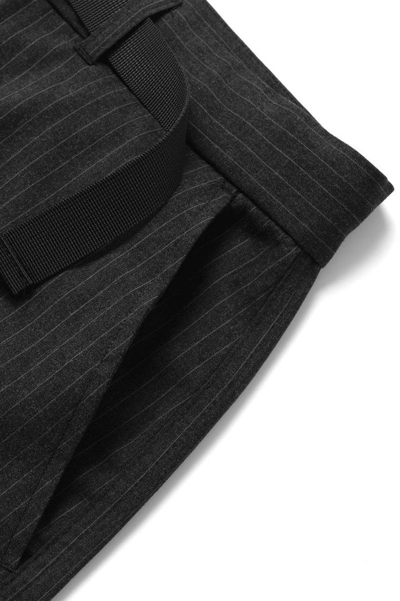 WIDE STRIPE TROUSERS