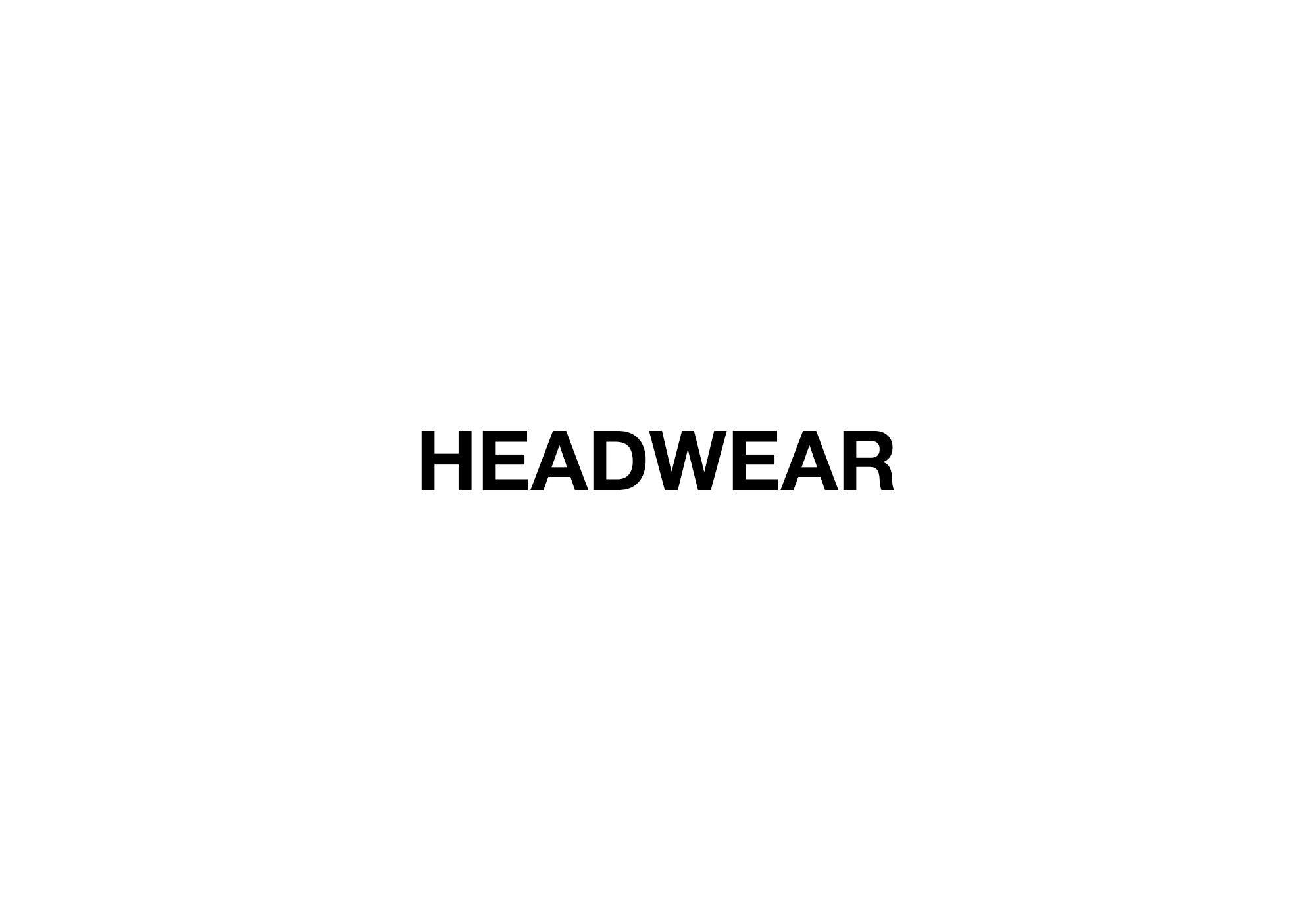 HEADWEAR