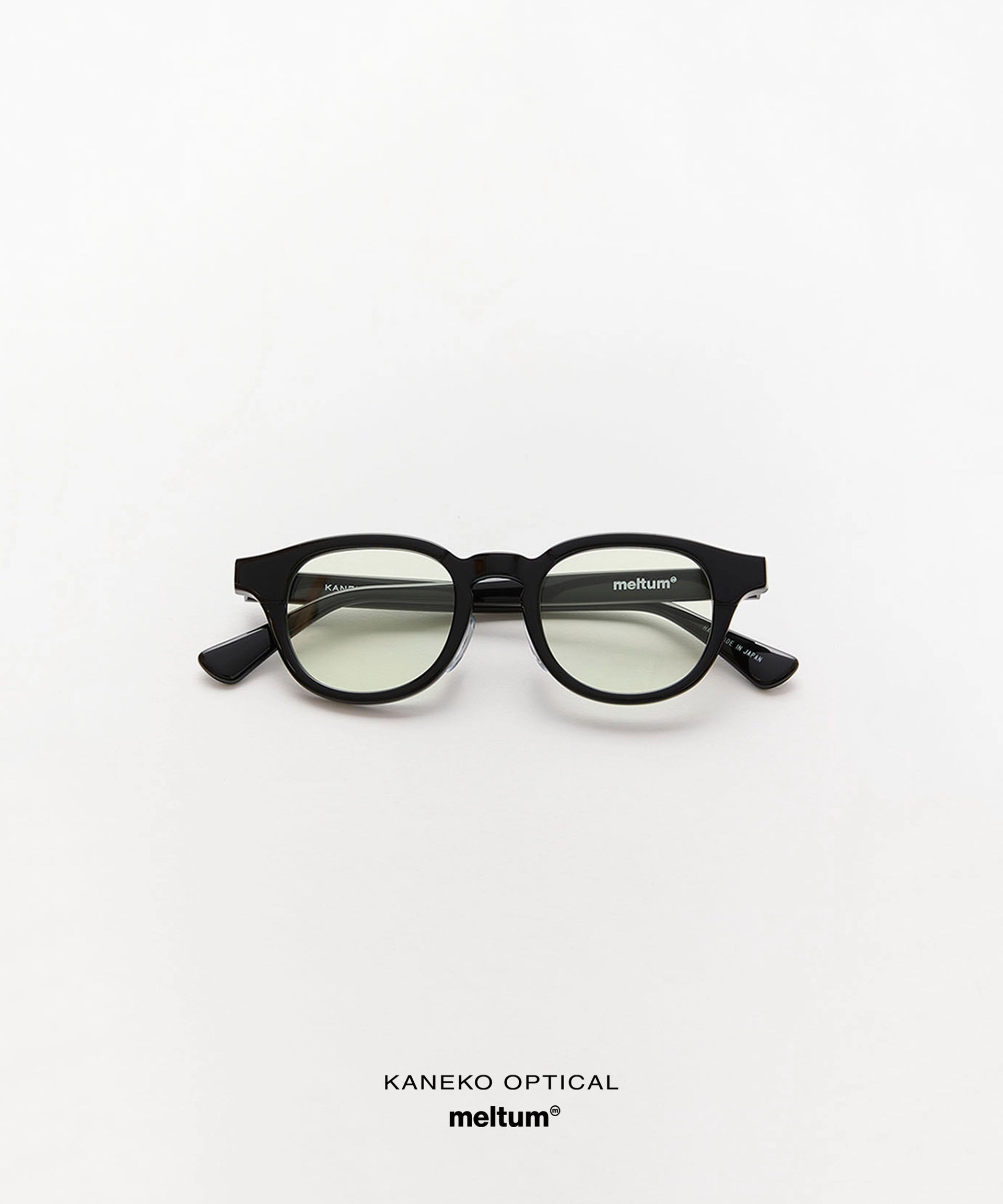 KANEKO OPTICAL × meltum EYEWEAR BLACK KANEKO OPTICAL × meltum EYEWEAR BLACK