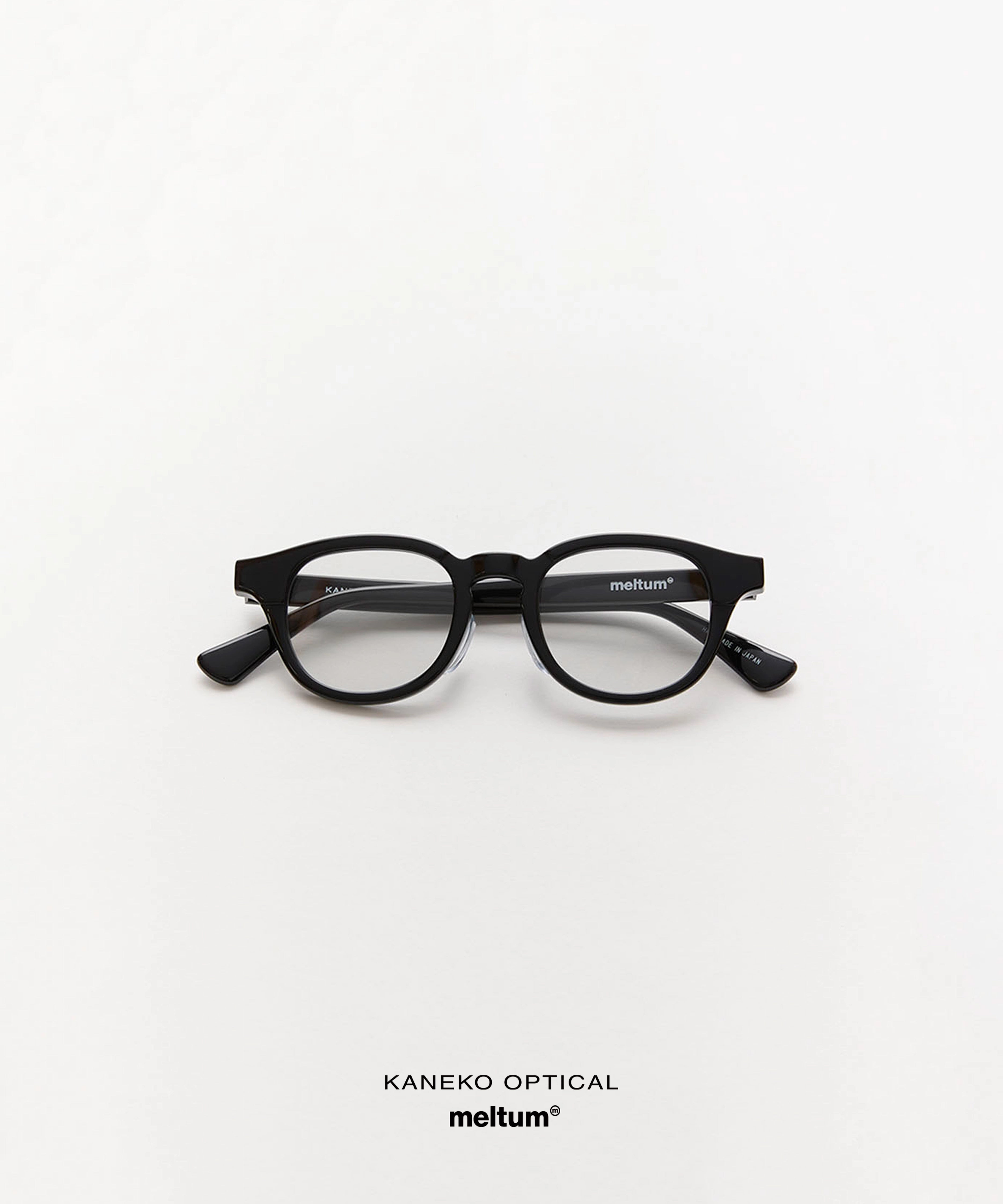 KANEKO OPTICAL × meltum EYEWEAR BLACK