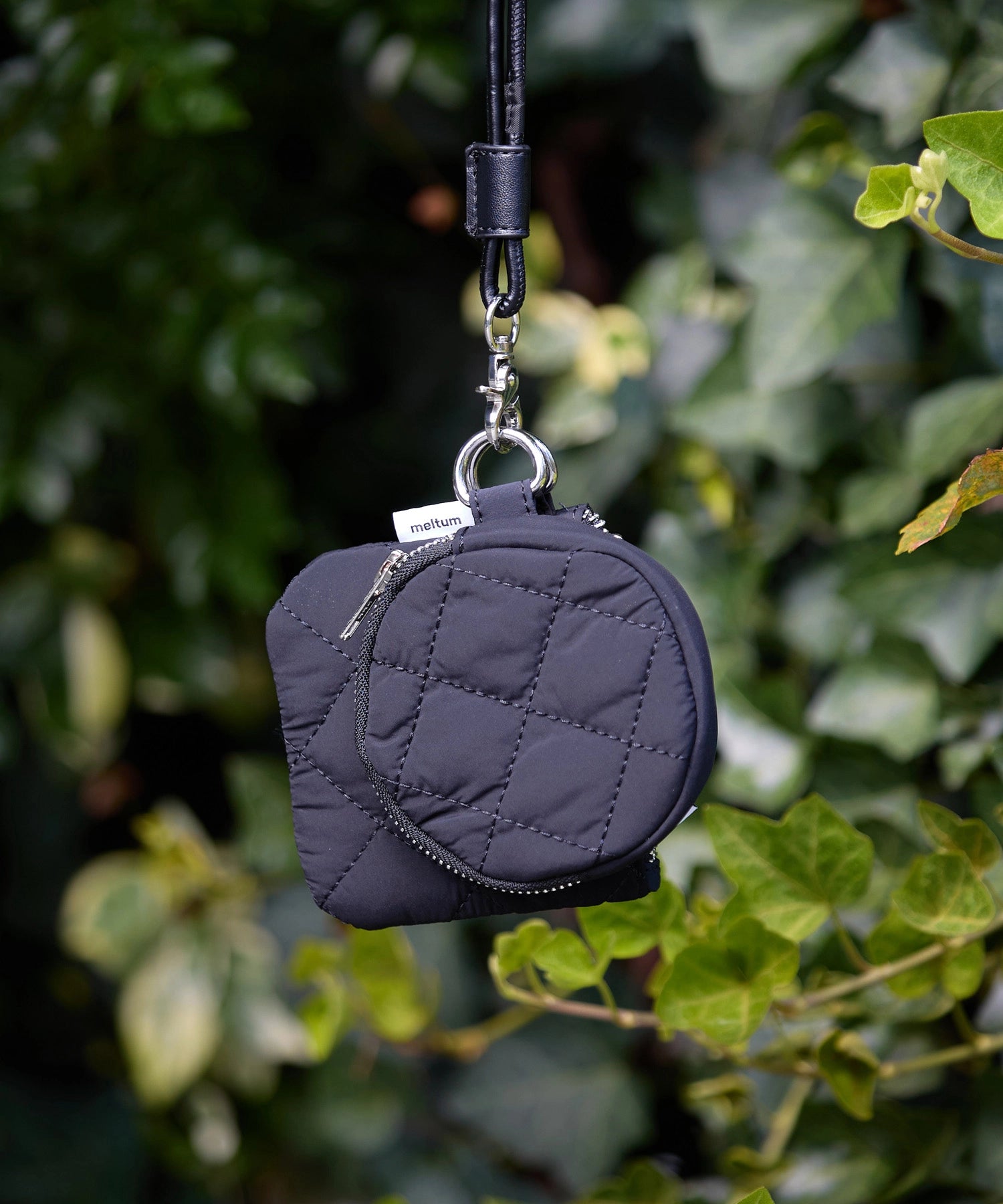 QUILT POUCH SET【BLACK】