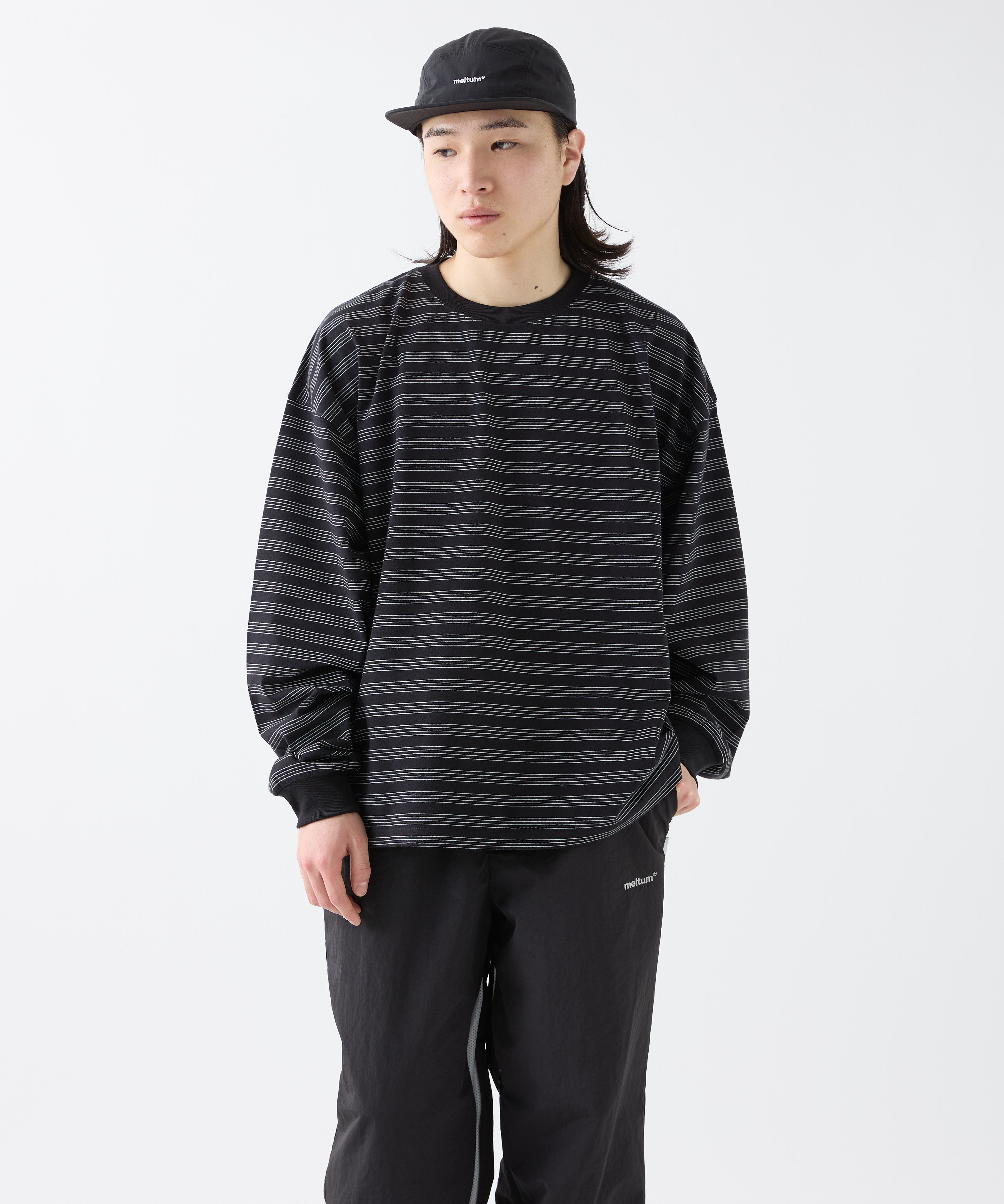 ALLWEATHER TEE L/S BORDER