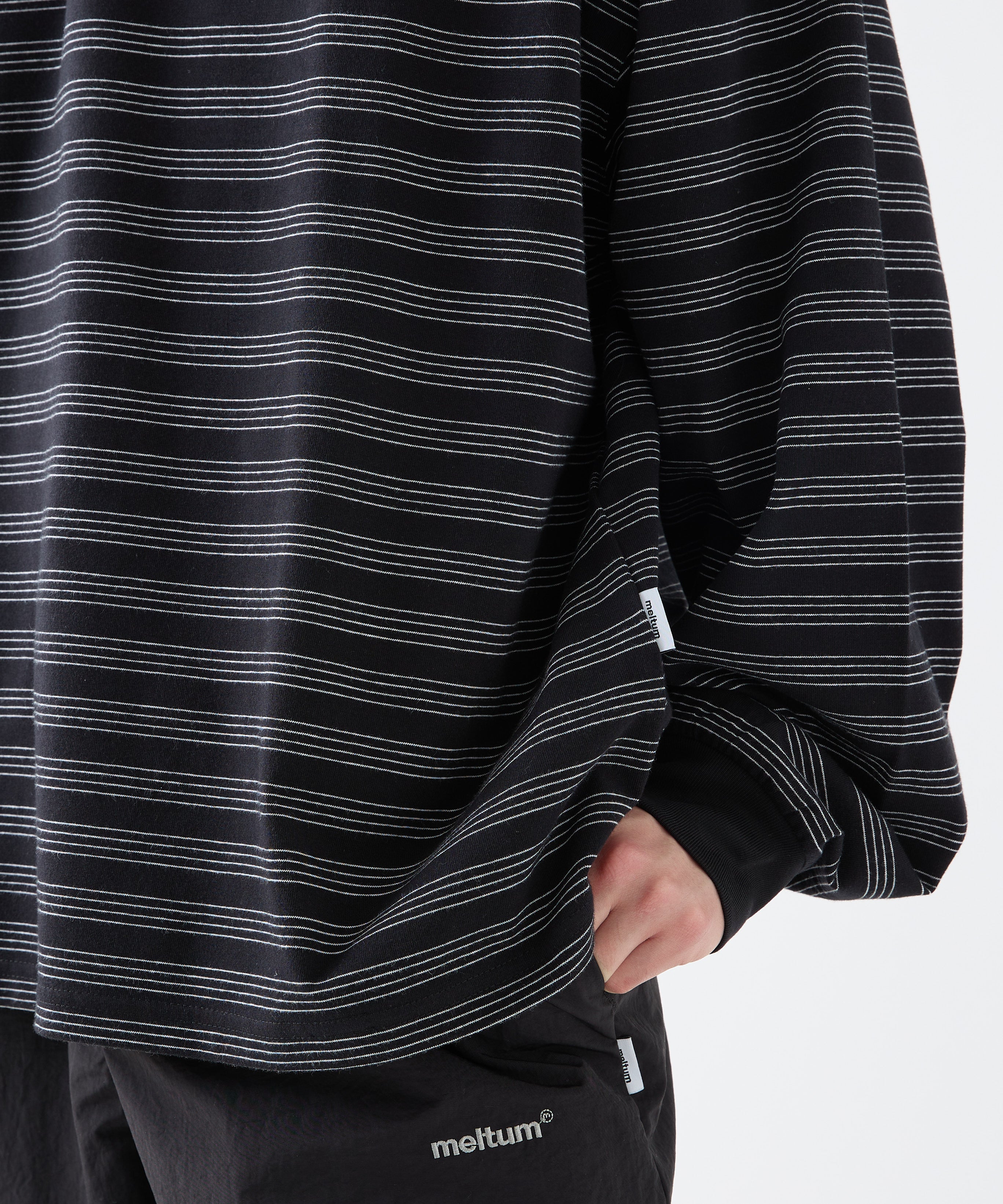 ALLWEATHER TEE L/S BORDER