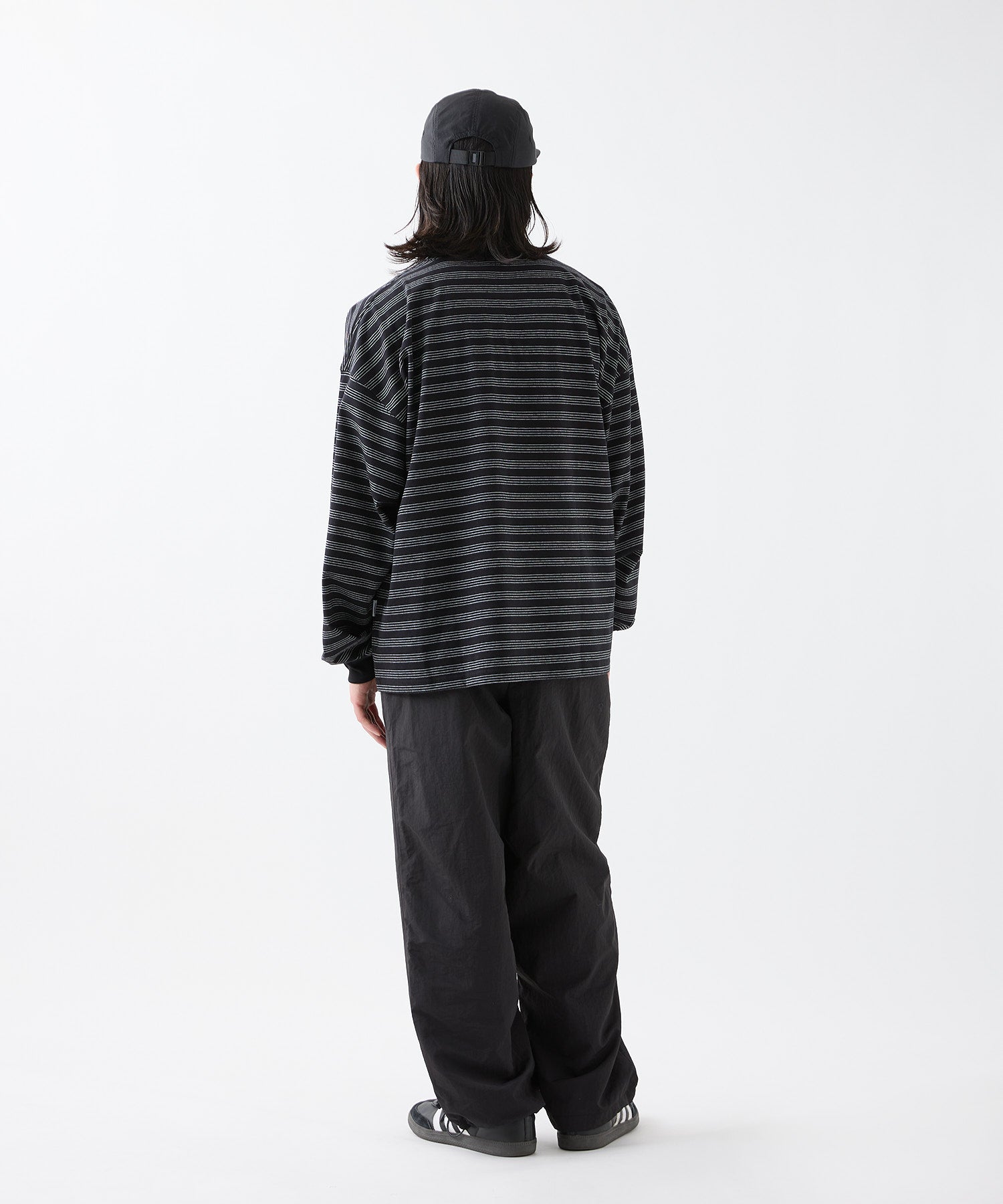 ALLWEATHER TEE L/S BORDER