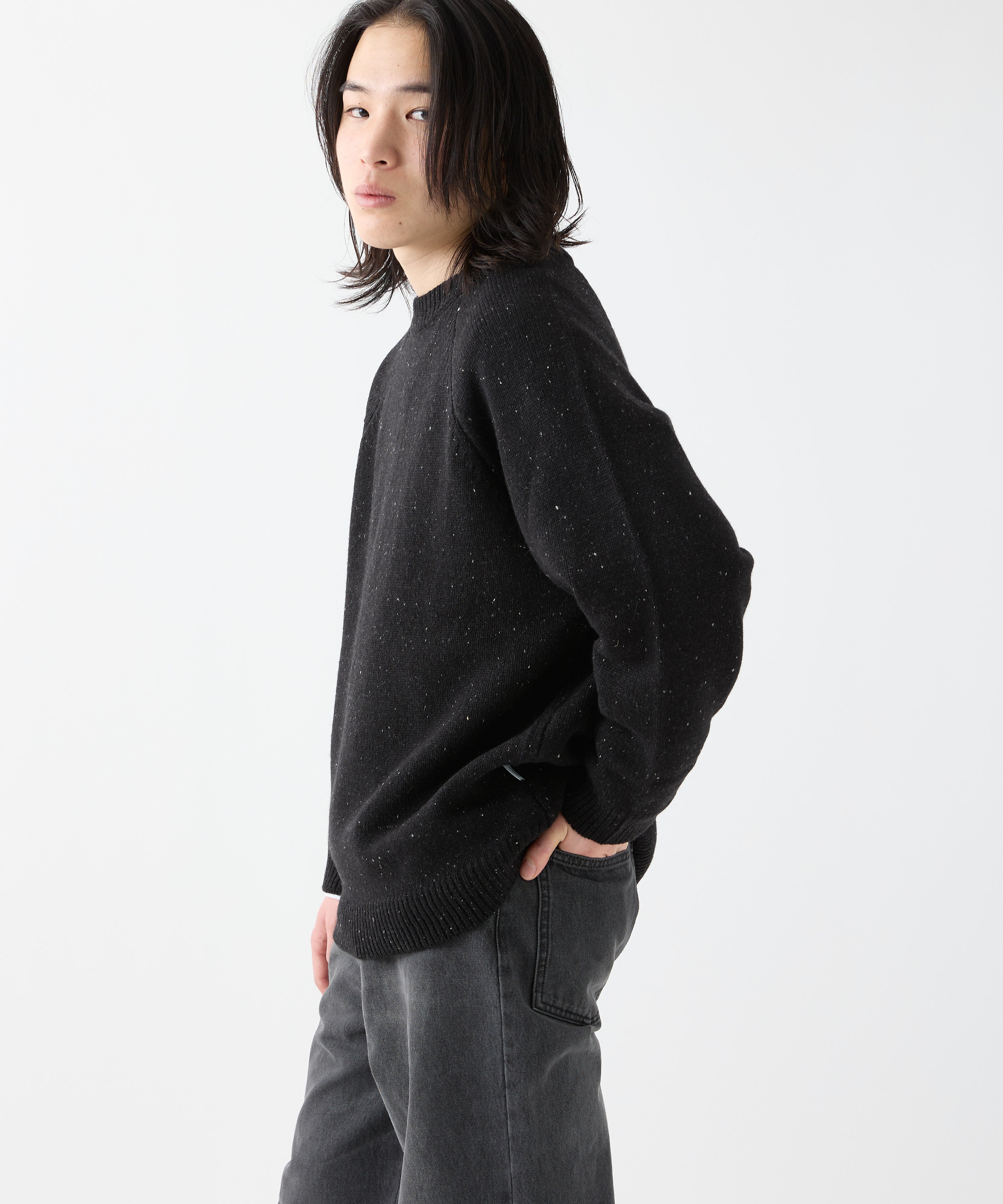 WOOL CREWNECK KNIT