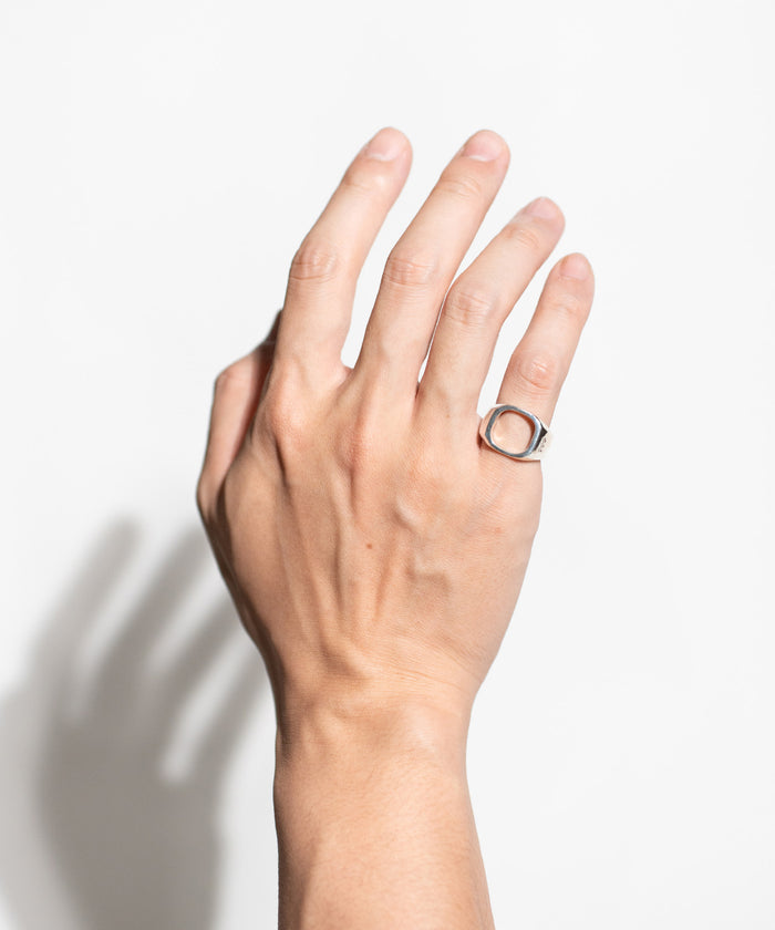 SIGNET OPEN RING