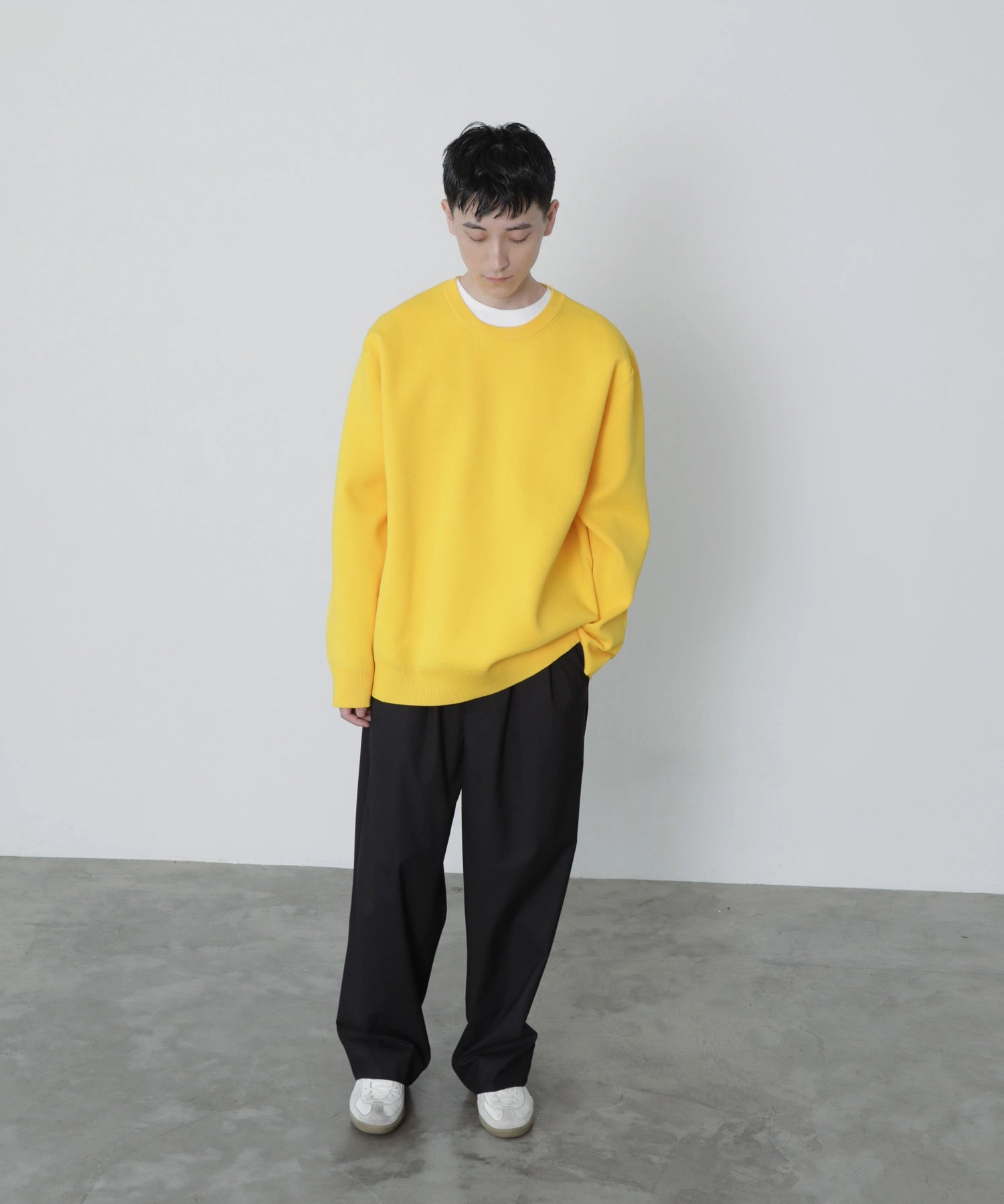 MILANO CREWNECK KNIT [YELLOW]