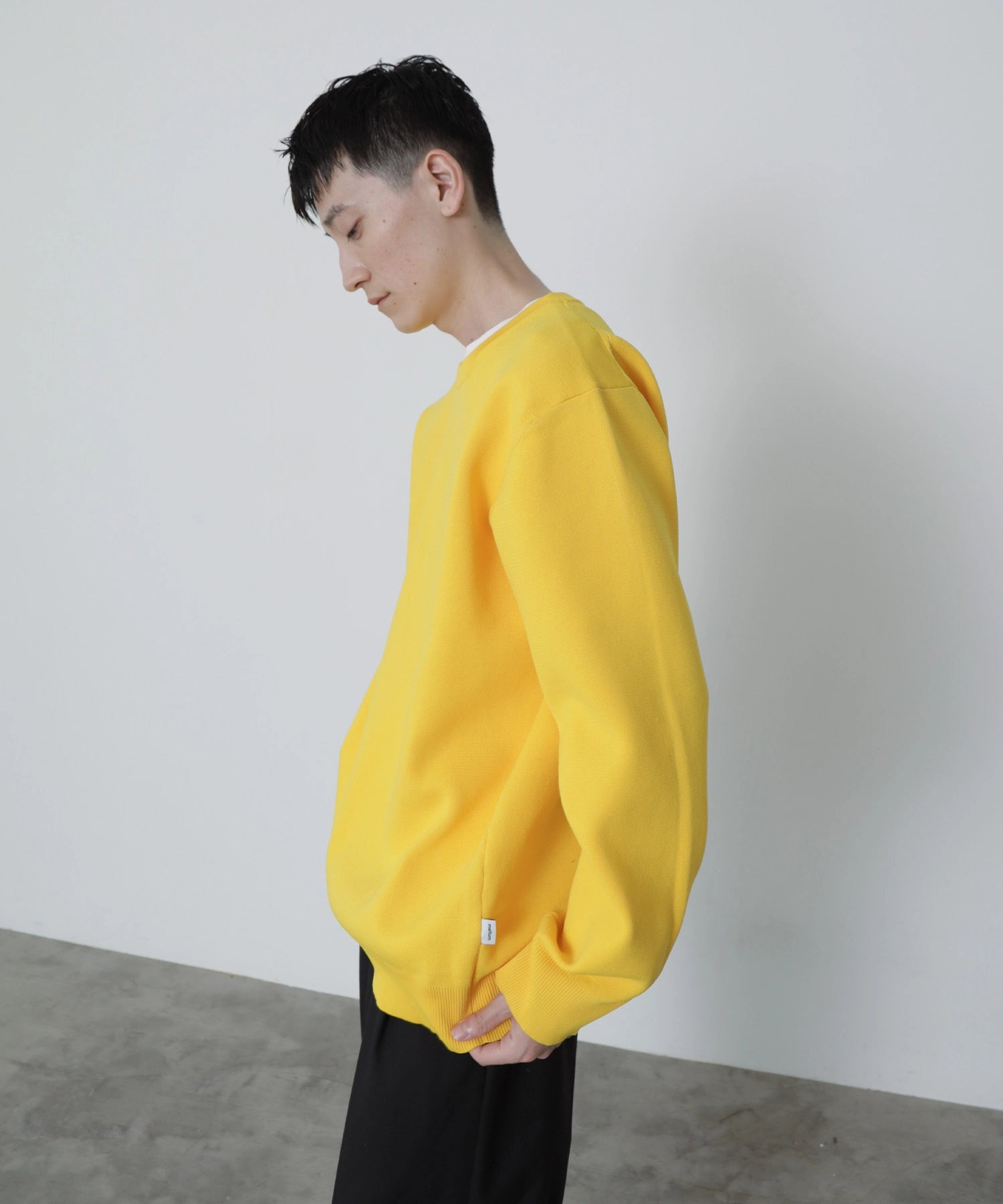 MILANO CREWNECK KNIT【YELLOW】