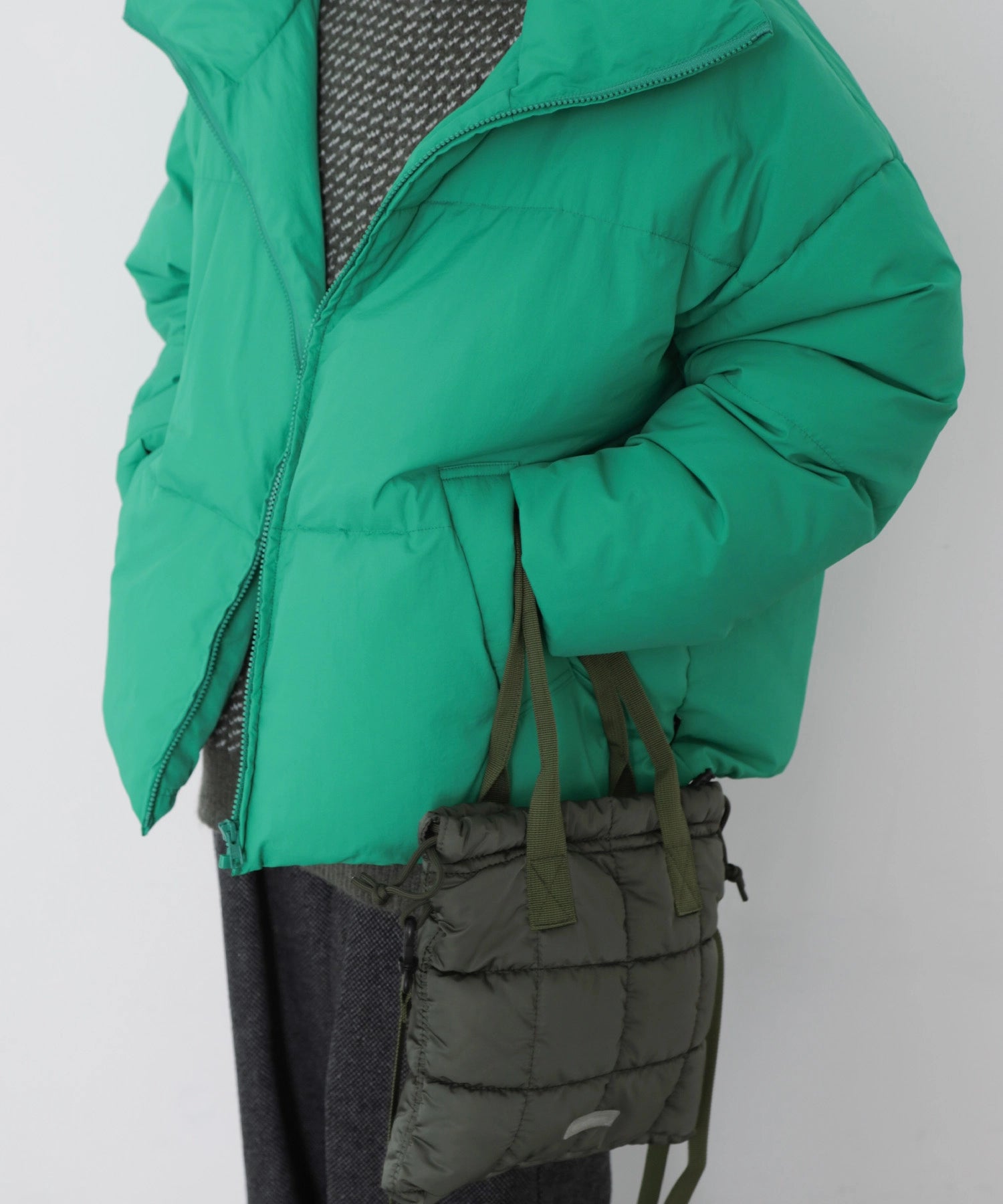 PUFF DOWN JACKET【GREEN】