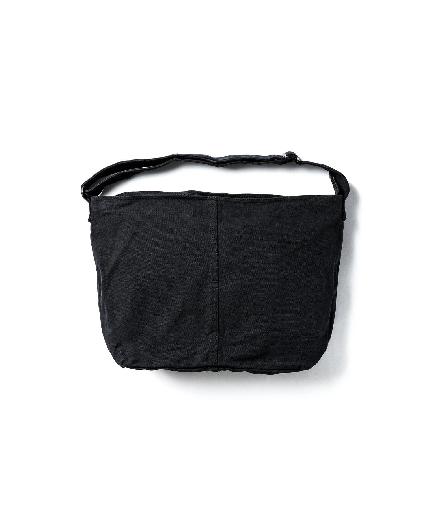 CANVAS MESSENGER BAG【BLACK】