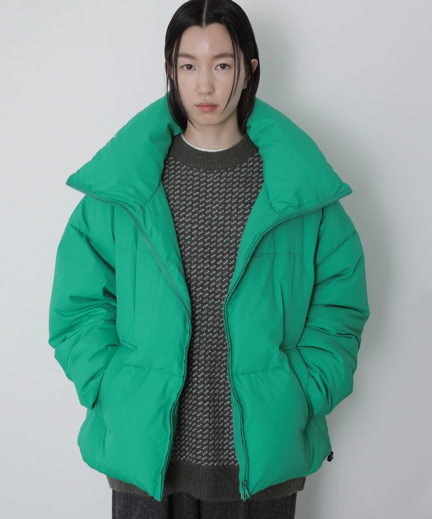 PUFF DOWN JACKET【GREEN】