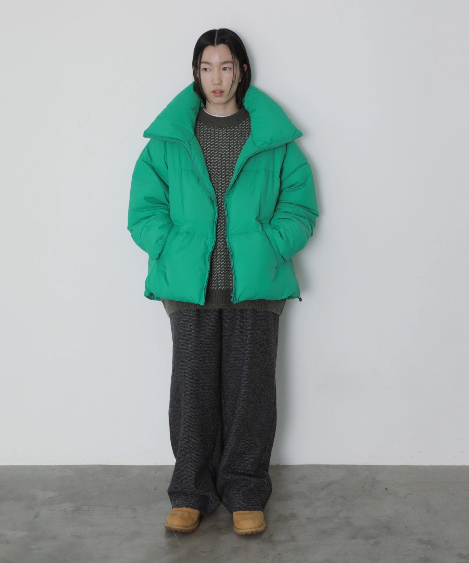 PUFF DOWN JACKET【GREEN】