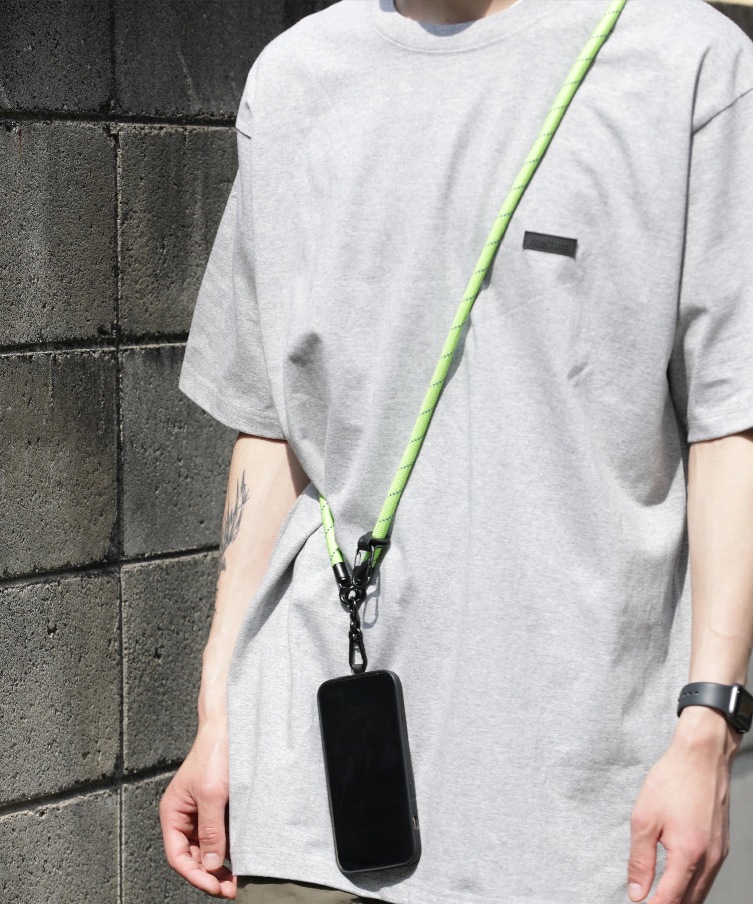 RUBBER TAG TEE S/S