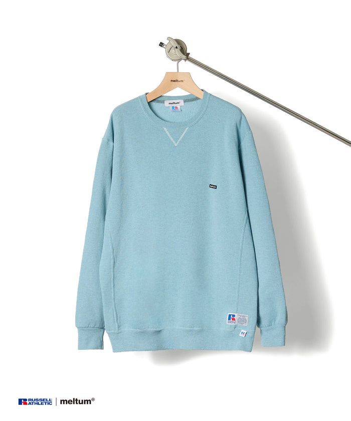 ×RUSSELL ATHLETIC STANDARD CREWNECK SWEAT OVERDYE