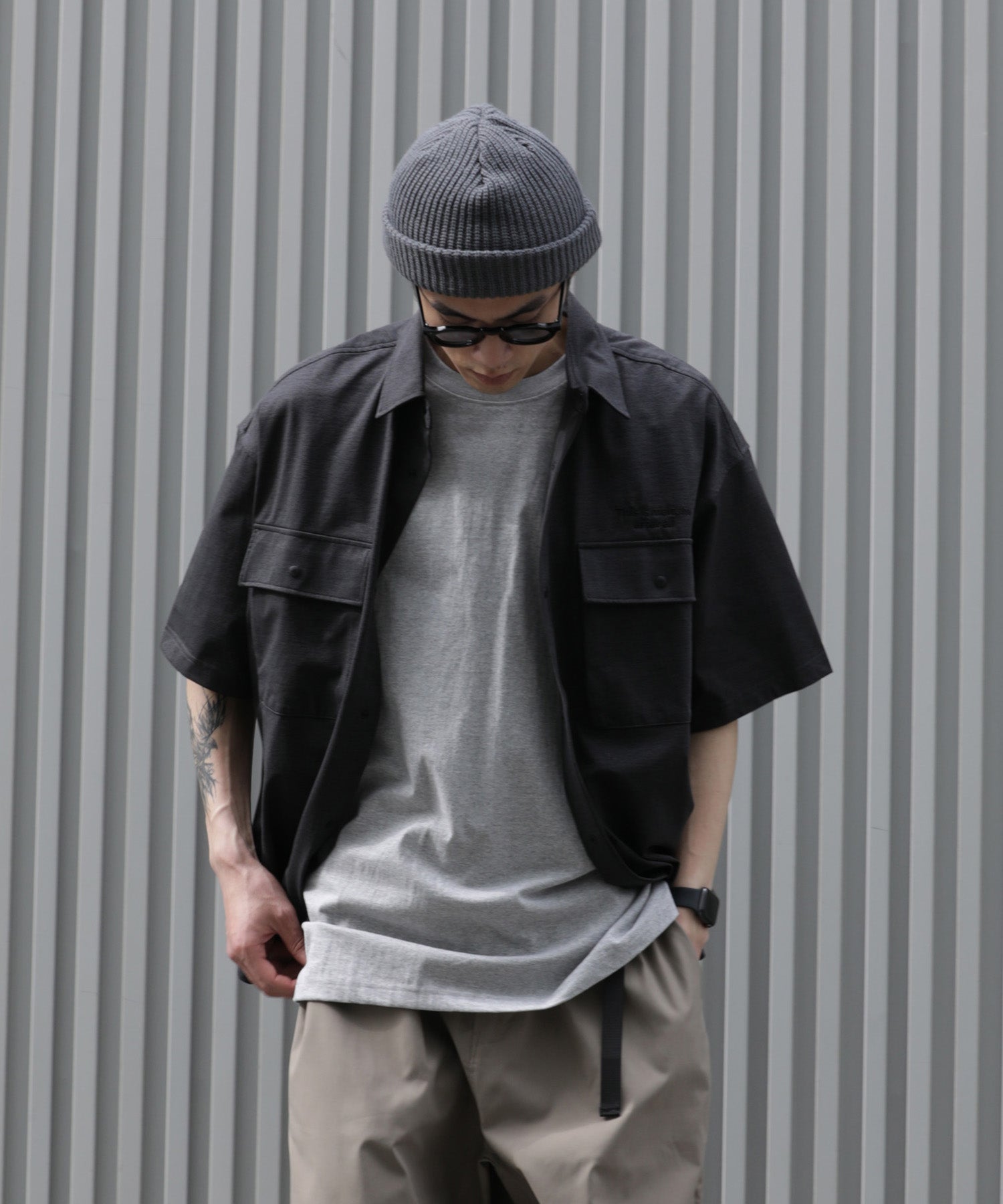 【4.24 WED 12:00- IN STOCK】meltum × RUSSELL ATHLETIC DRY POWER CPO 衬衫 短袖