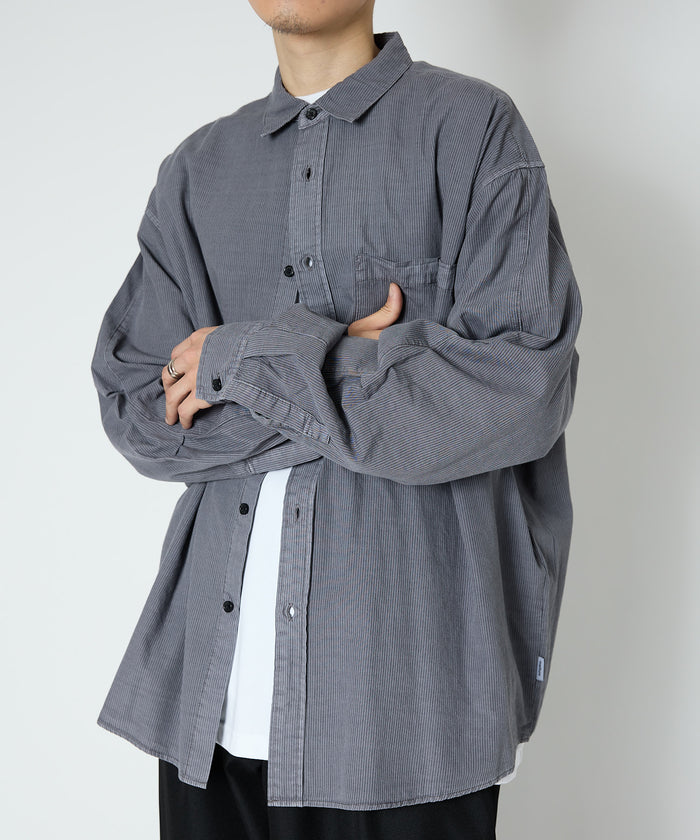 STRIPE TECH SHIRT L/S