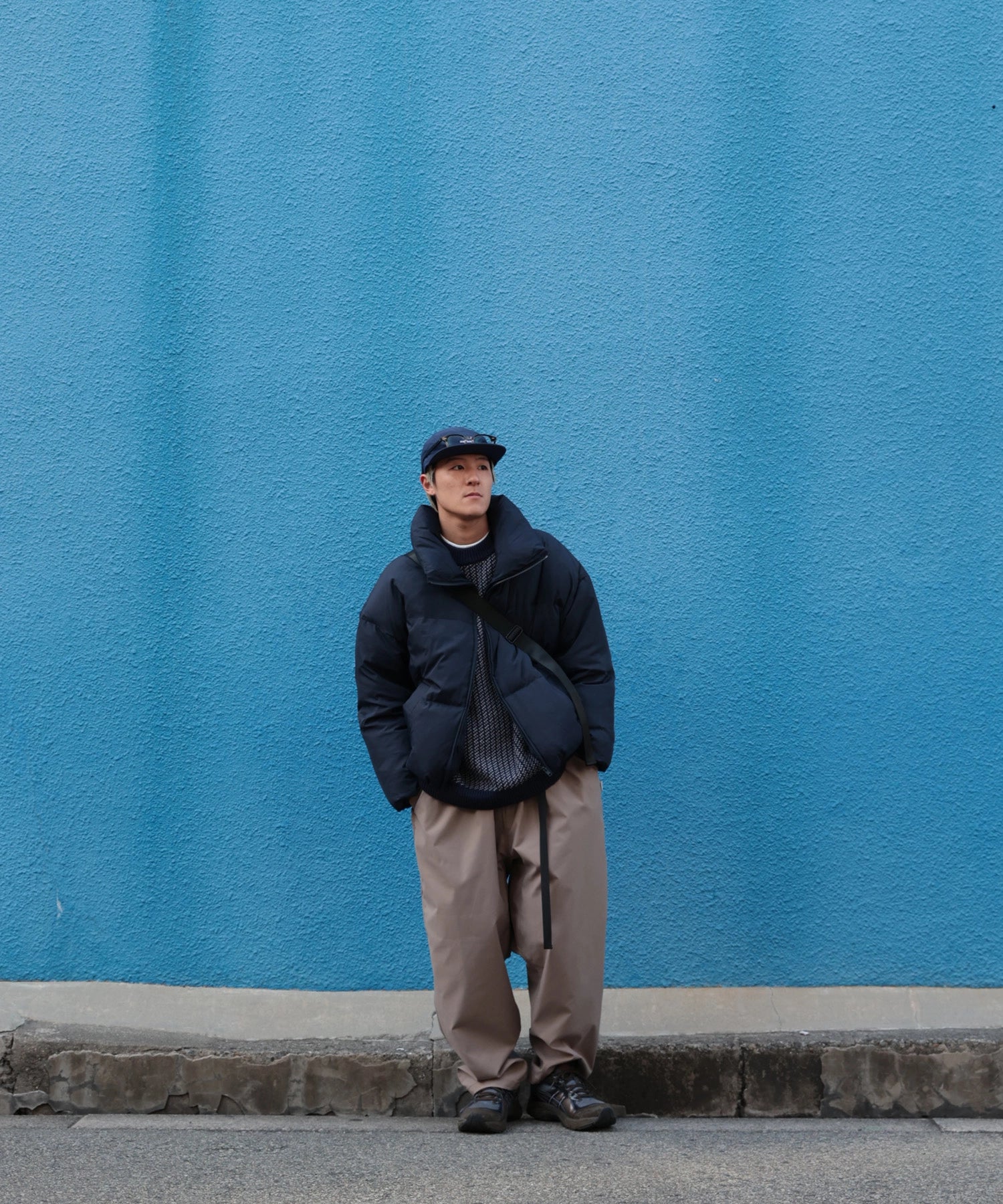 PUFF DOWN JACKET【NAVY】