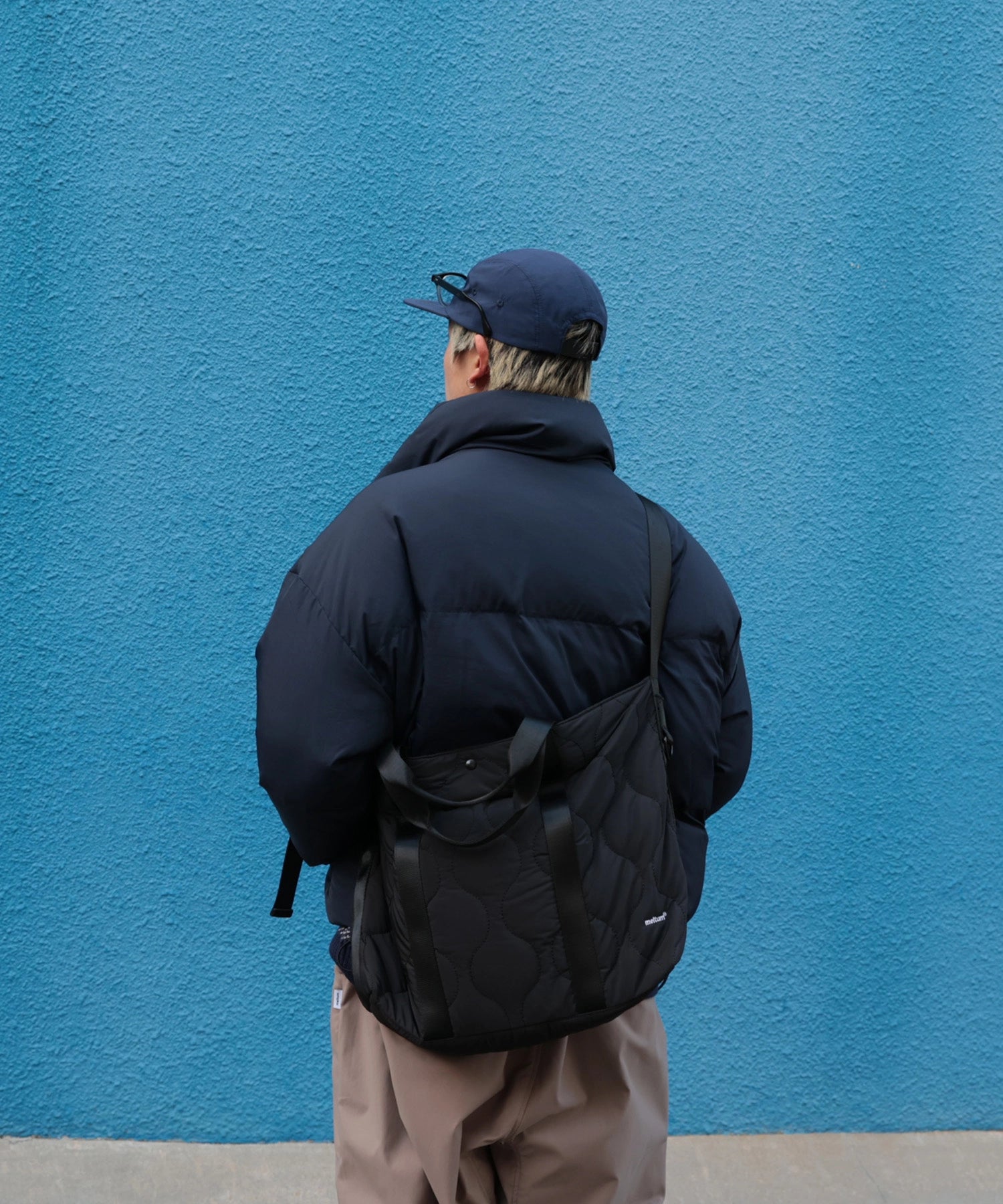 PUFF DOWN JACKET【NAVY】