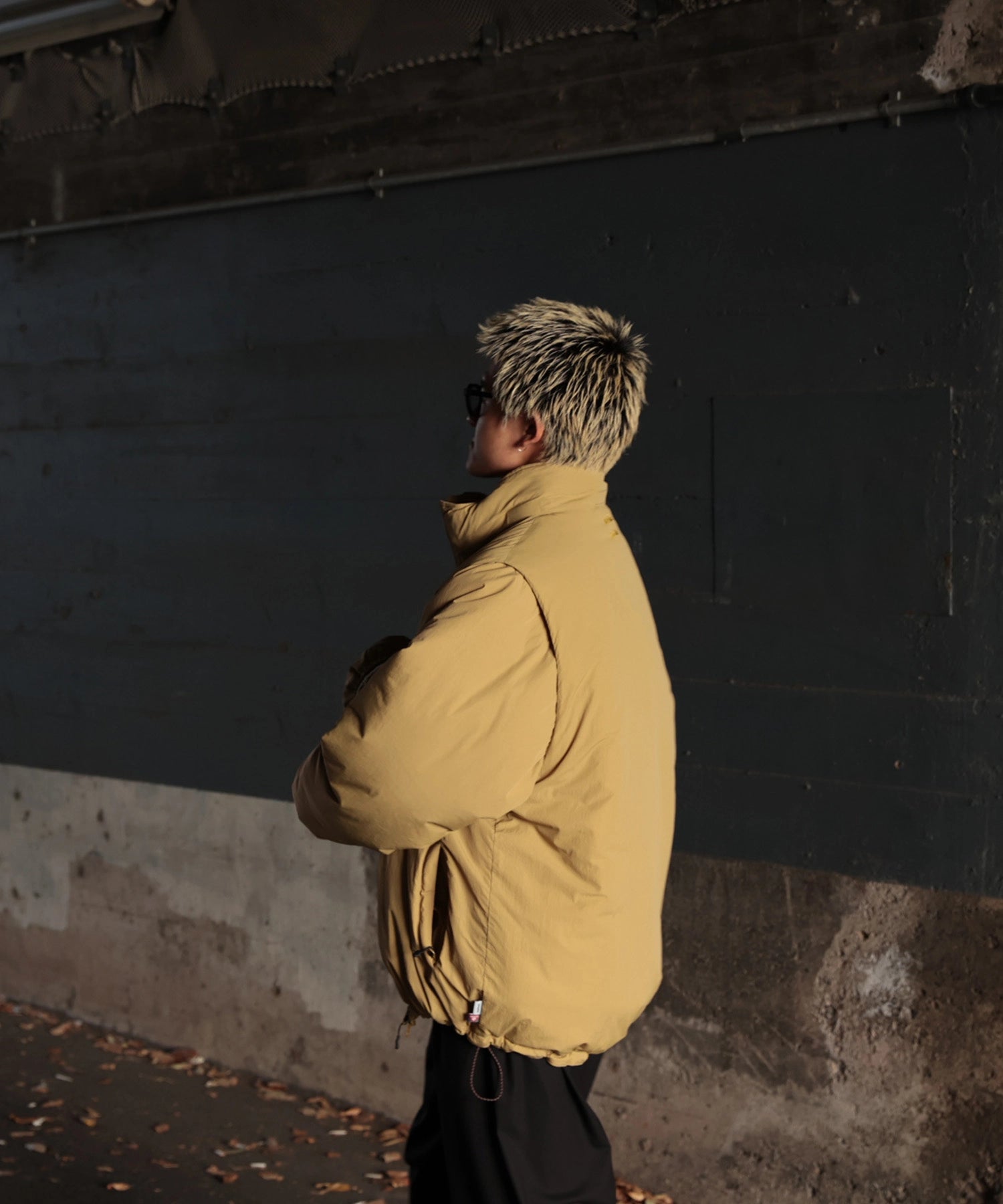 [2024.11.08 FRI 18:00~ INSTOCK]×WILDTHINGS DETACHABLE PADDING BLOUSON [KHAKI]