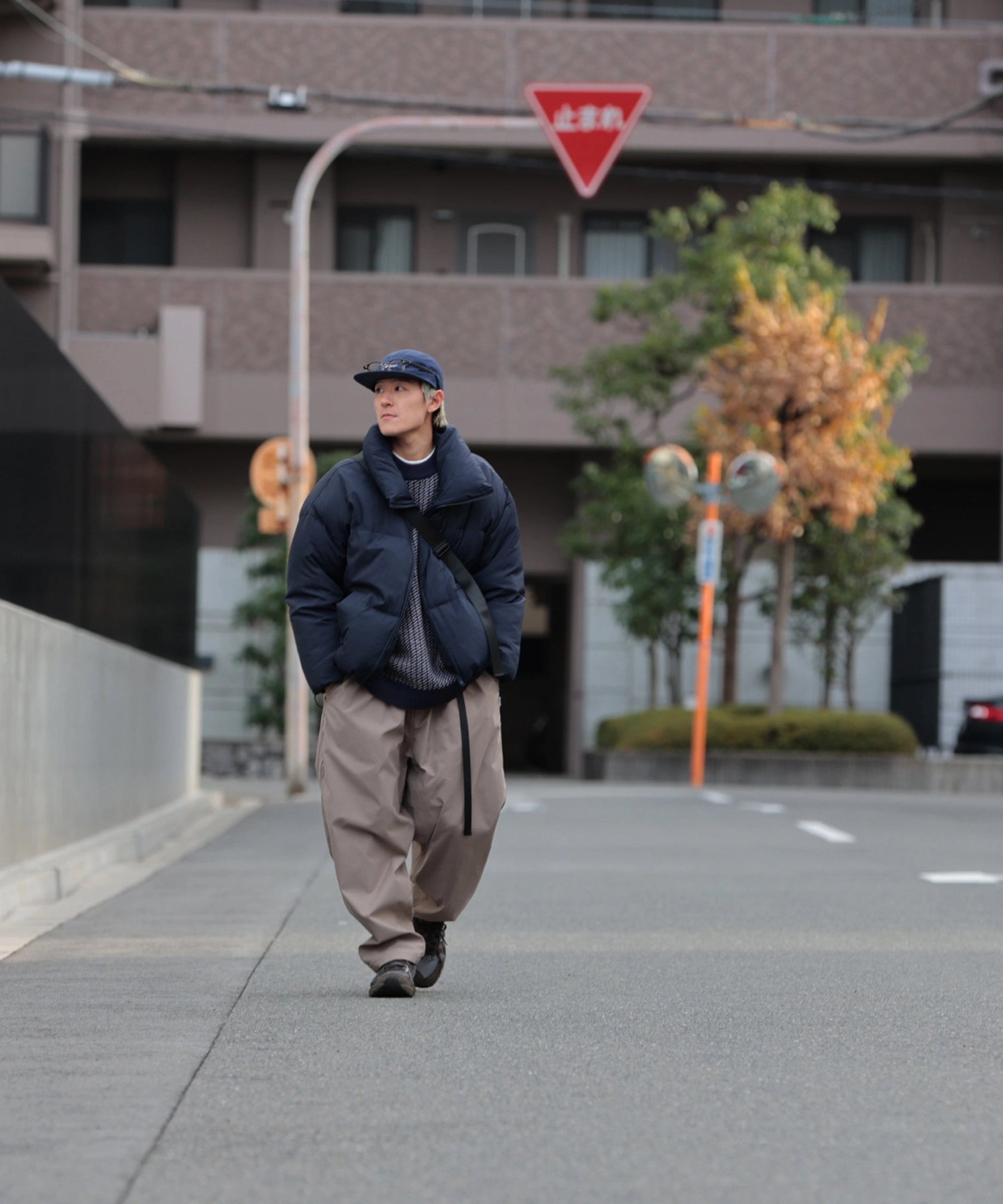 PUFF DOWN JACKET【NAVY】