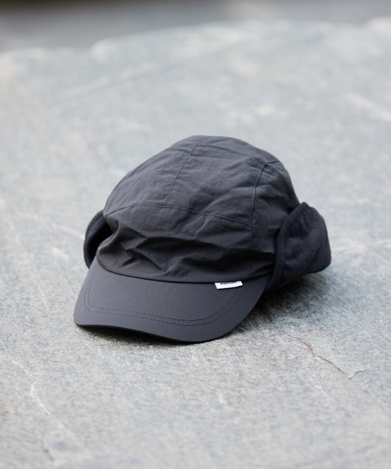 EAR FLAP CAP【BLACK】