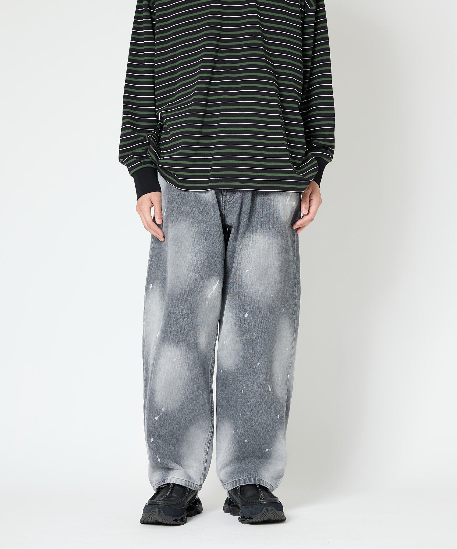 BAGGY DENIM VINTAGE DYED