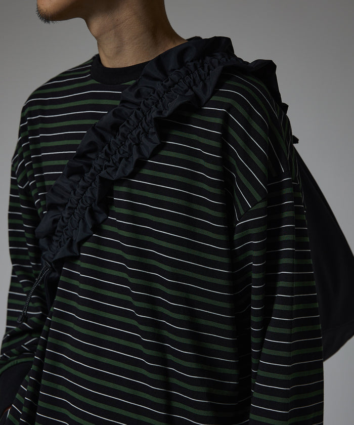 MULTI BORDER L/S TEE