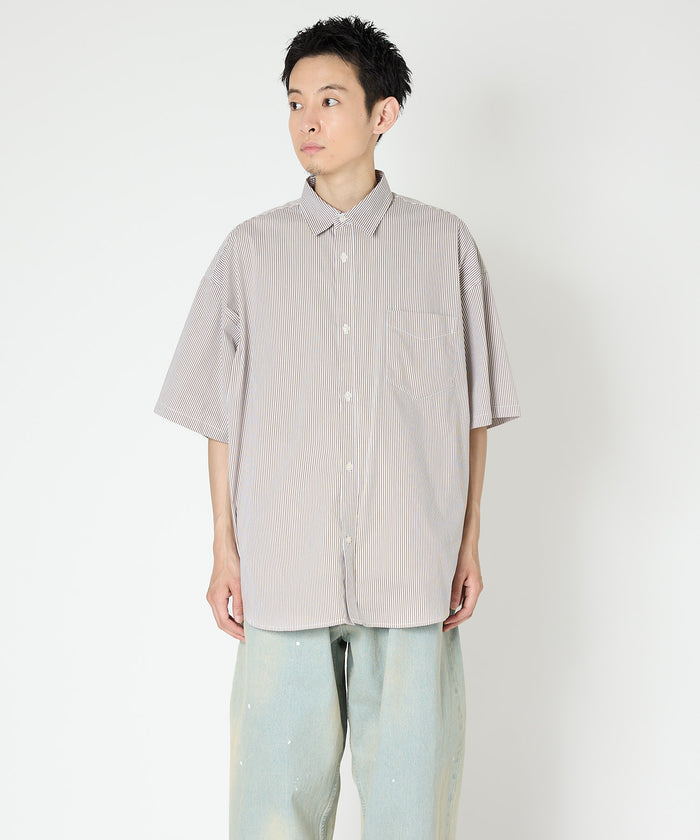 LOOSE STRIPE SHIRT S/S
