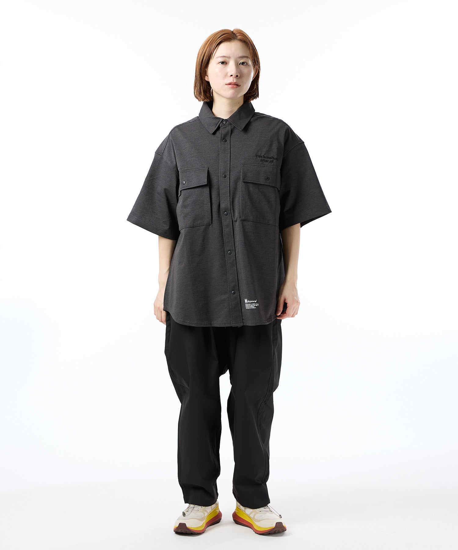 【4.24 WED 12:00- IN STOCK】meltum × RUSSELL ATHLETIC DRY POWER CPO 衬衫 短袖