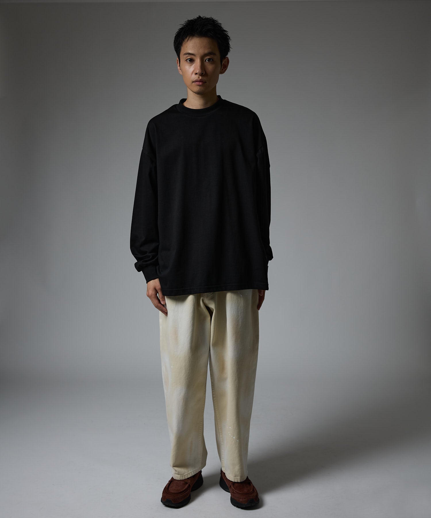 BAGGY DENIM VINTAGE DYED