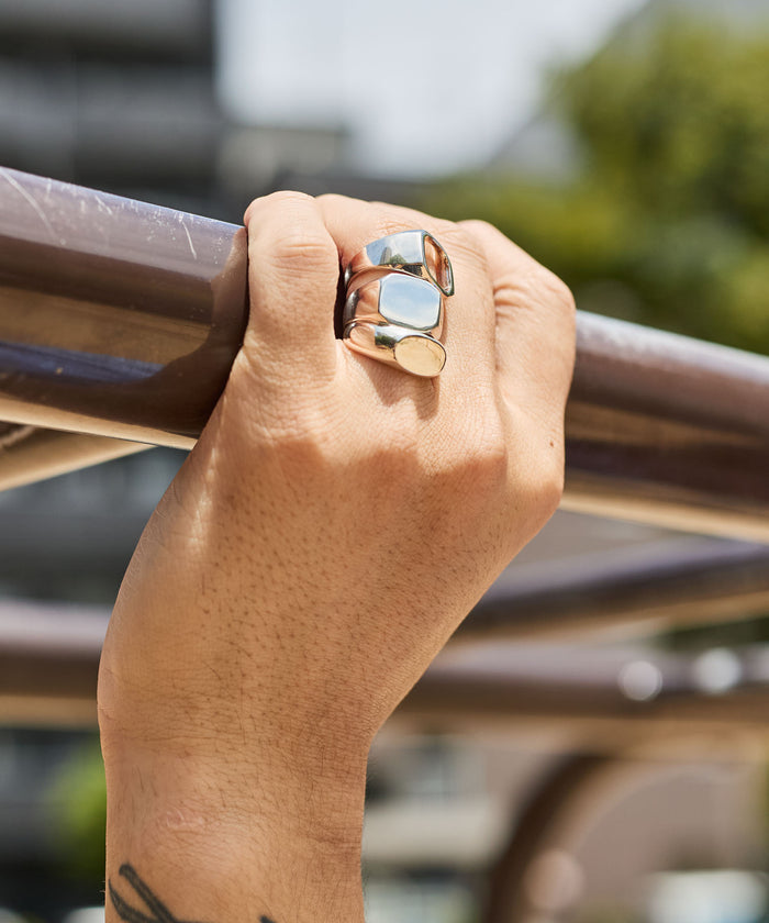 SIGNET OPEN RING